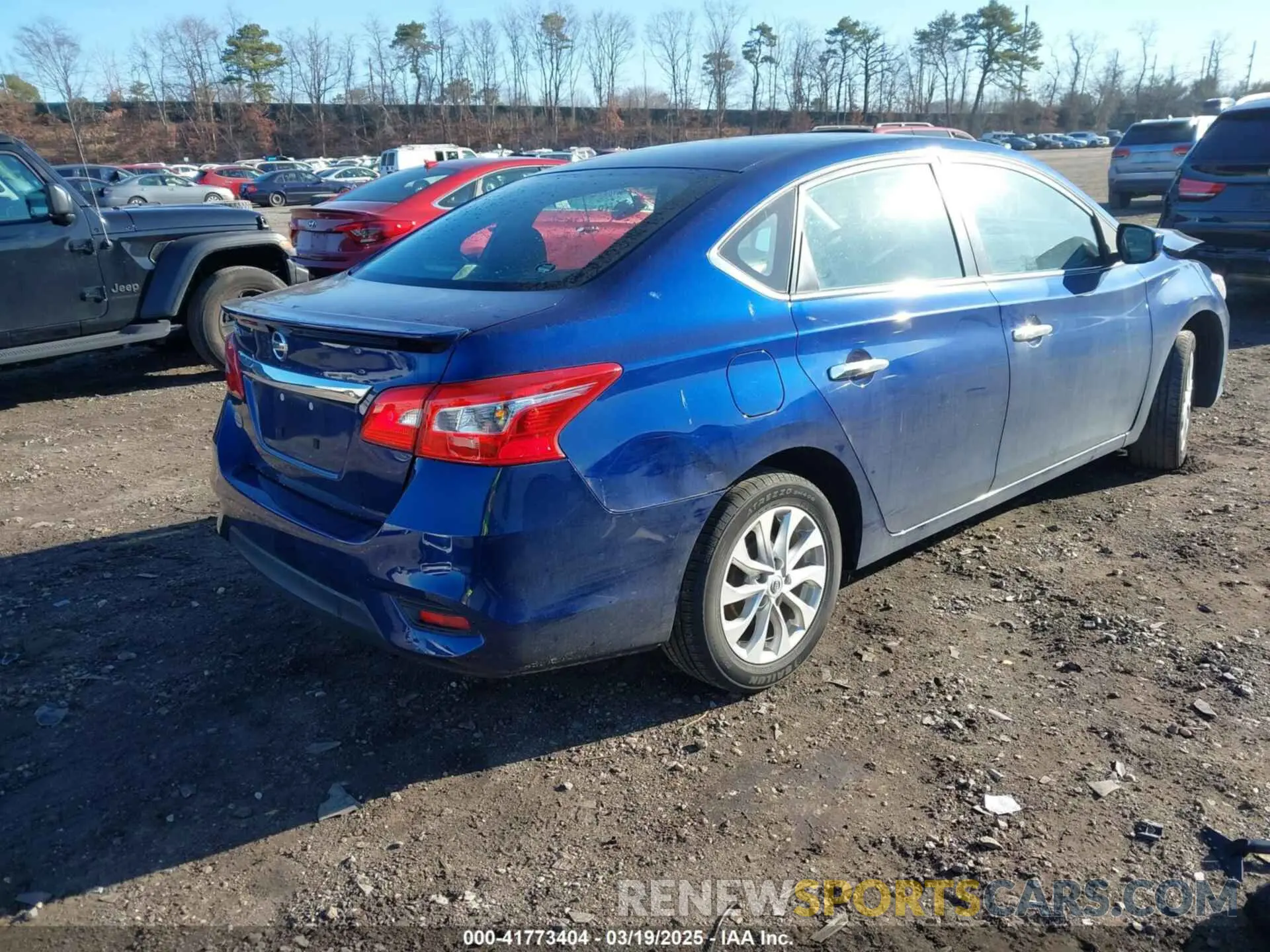 4 Photograph of a damaged car 3N1AB7AP7KY258028 NISSAN SENTRA 2019
