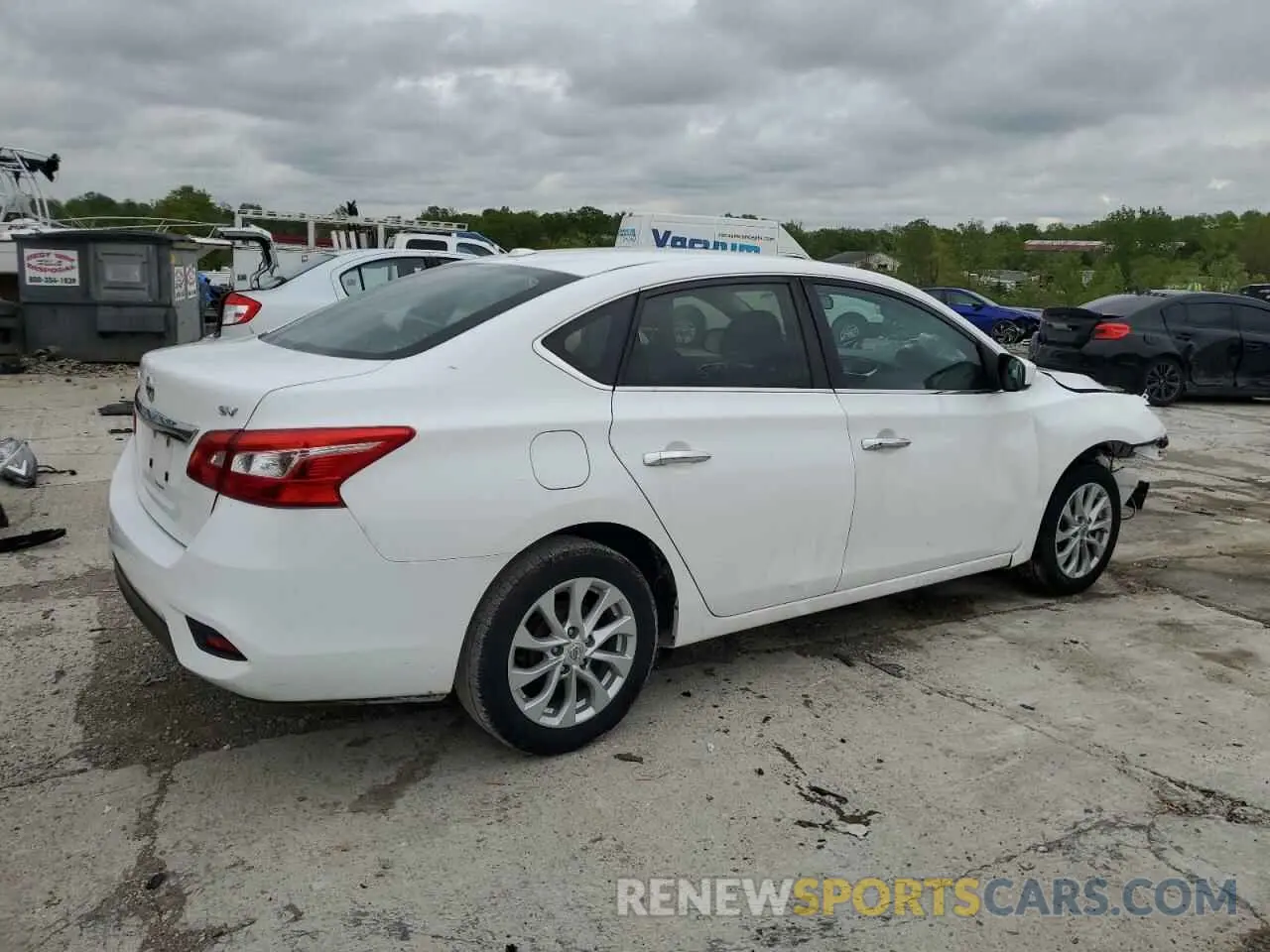 3 Photograph of a damaged car 3N1AB7AP7KY259650 NISSAN SENTRA 2019
