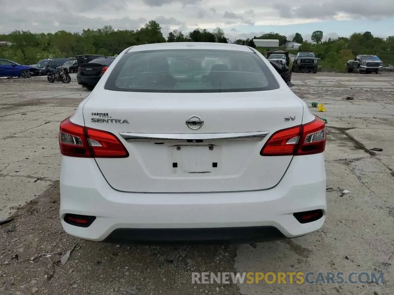 6 Photograph of a damaged car 3N1AB7AP7KY259650 NISSAN SENTRA 2019
