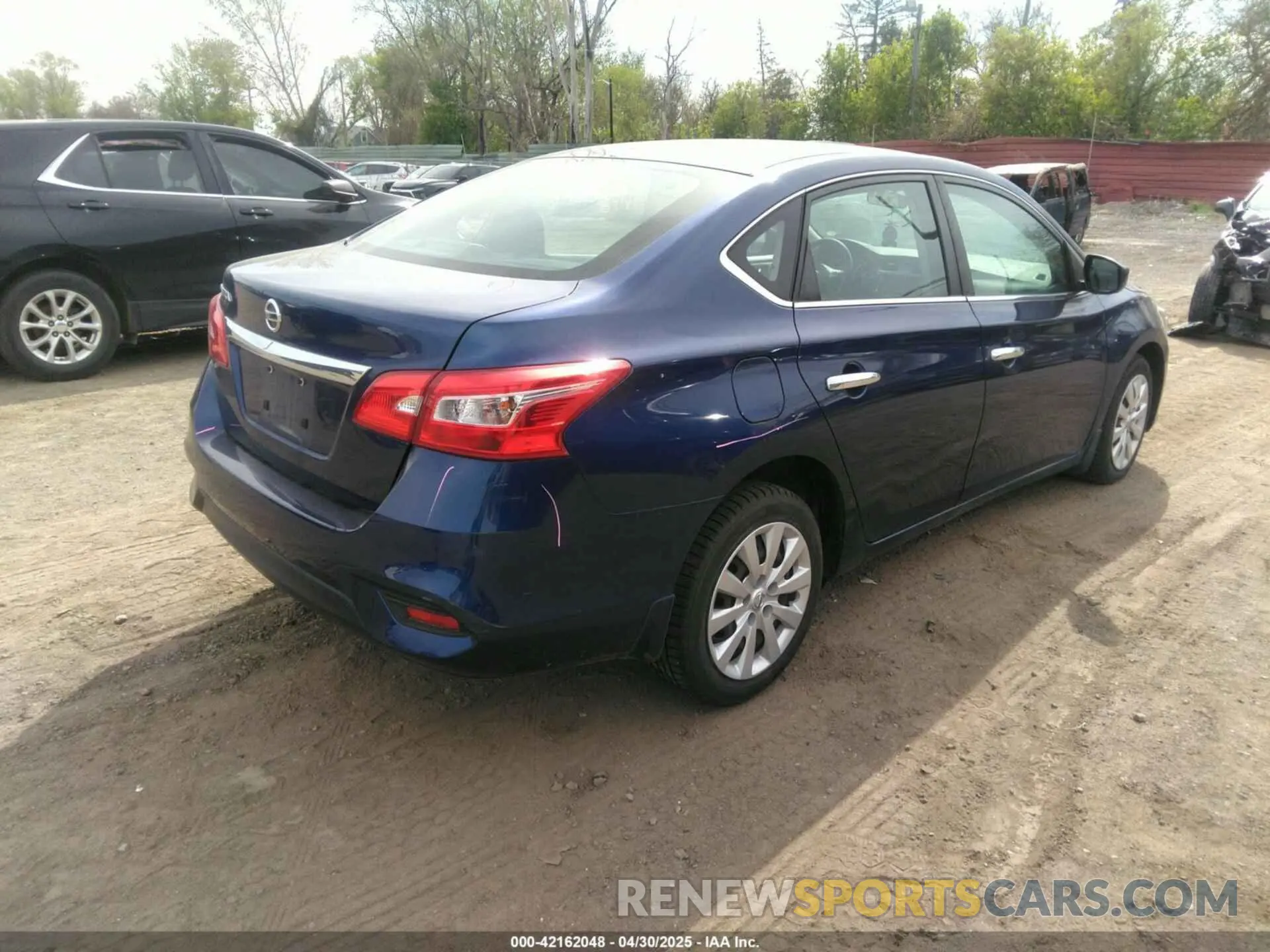 4 Photograph of a damaged car 3N1AB7AP7KY276304 NISSAN SENTRA 2019