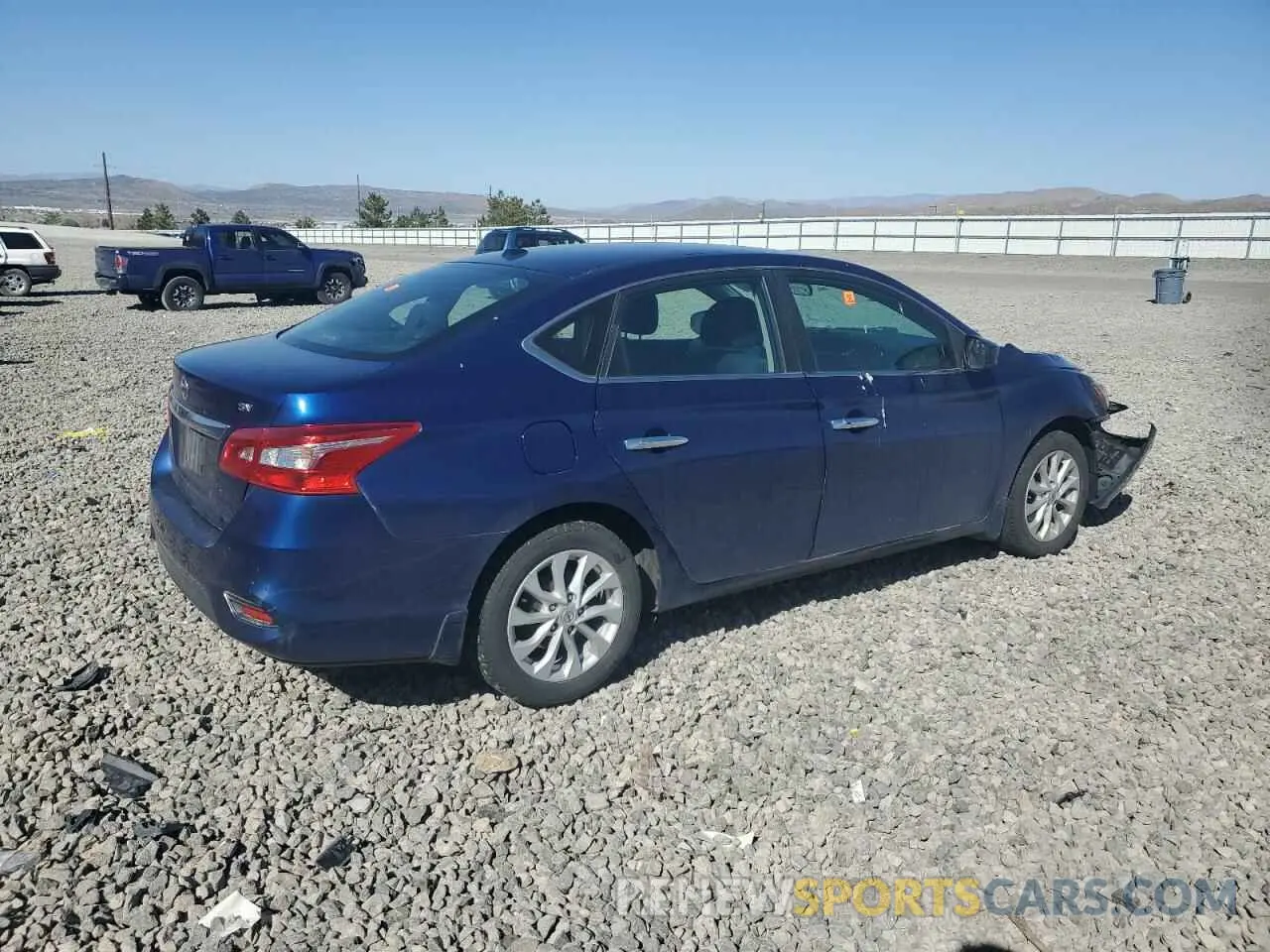 3 Photograph of a damaged car 3N1AB7AP7KY286105 NISSAN SENTRA 2019