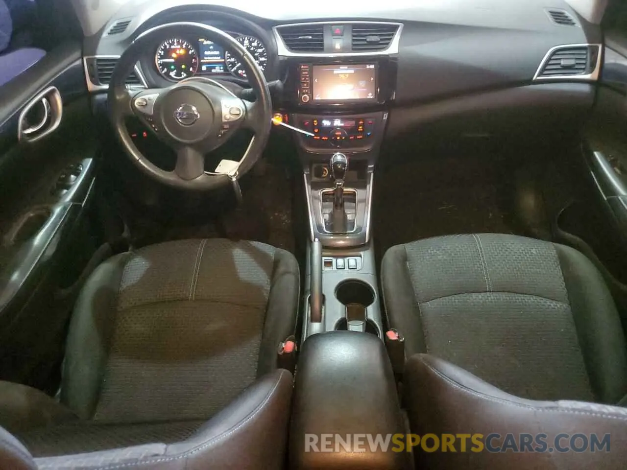 8 Photograph of a damaged car 3N1AB7AP7KY290459 NISSAN SENTRA 2019