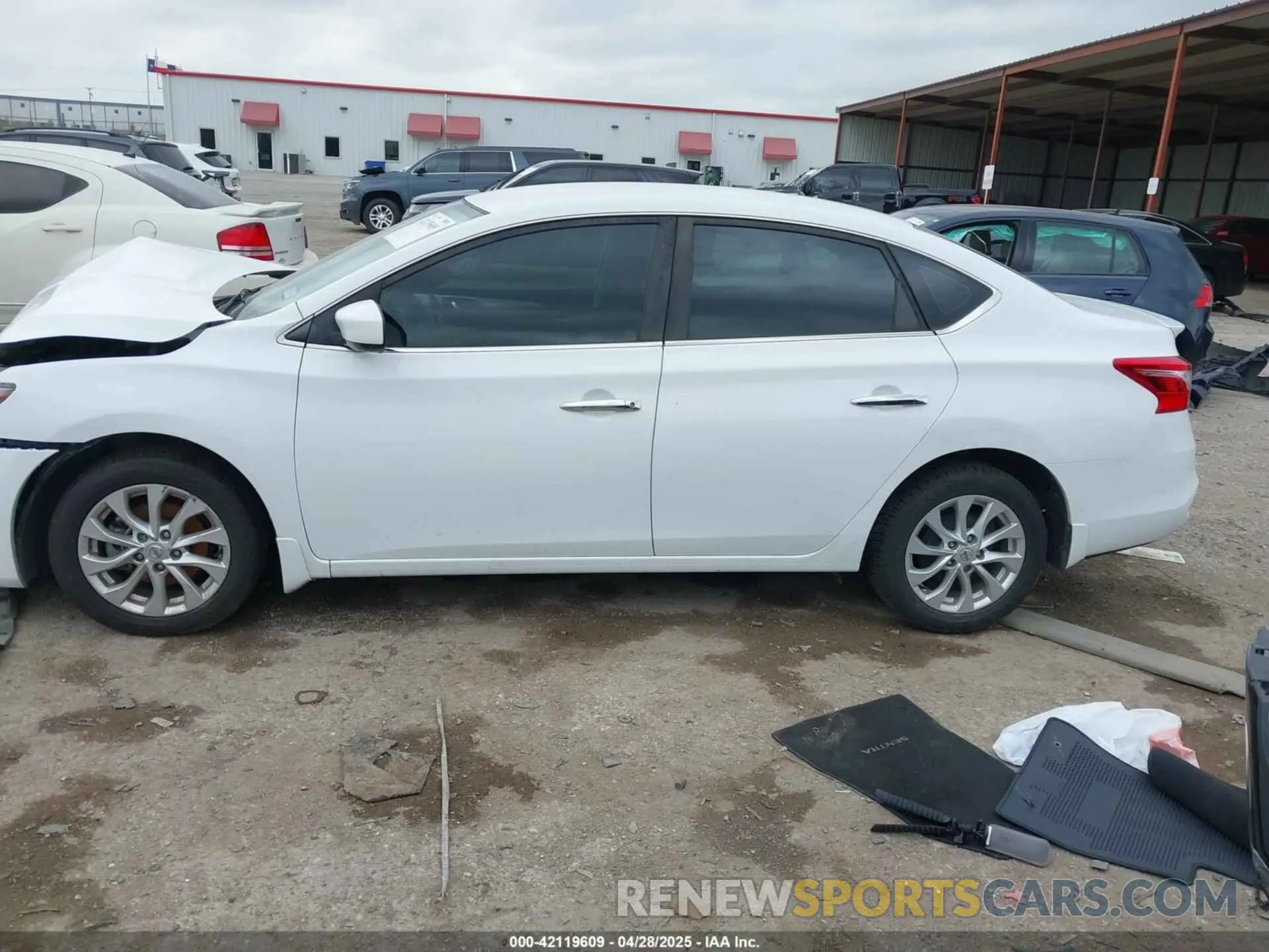 14 Photograph of a damaged car 3N1AB7AP7KY301010 NISSAN SENTRA 2019