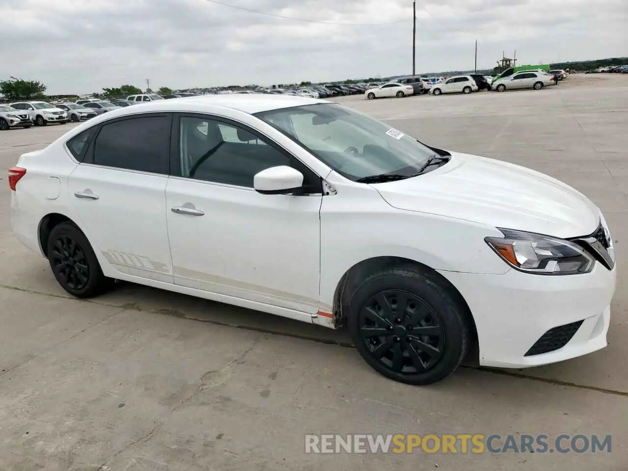 4 Photograph of a damaged car 3N1AB7AP7KY307809 NISSAN SENTRA 2019