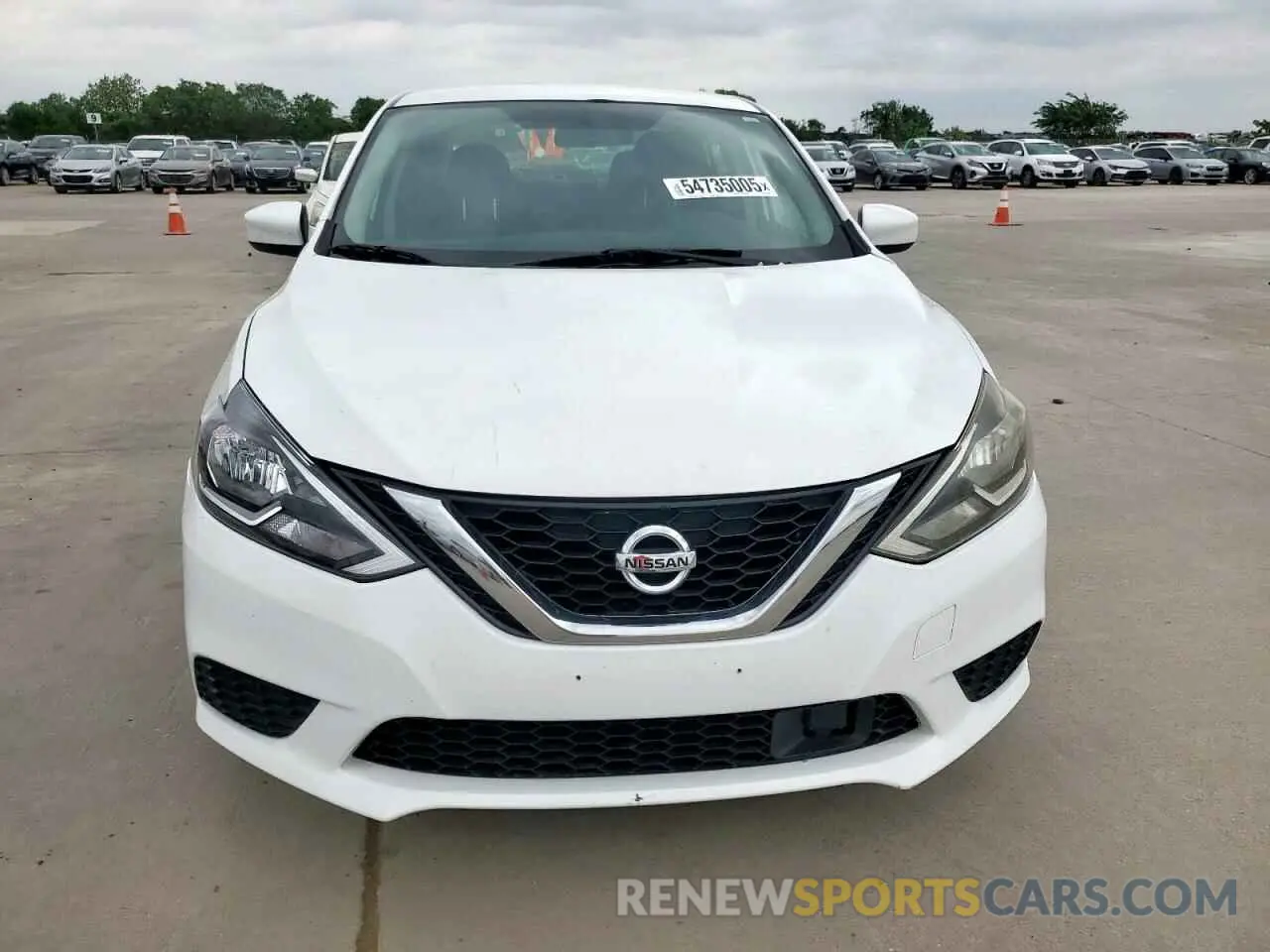 5 Photograph of a damaged car 3N1AB7AP7KY307809 NISSAN SENTRA 2019