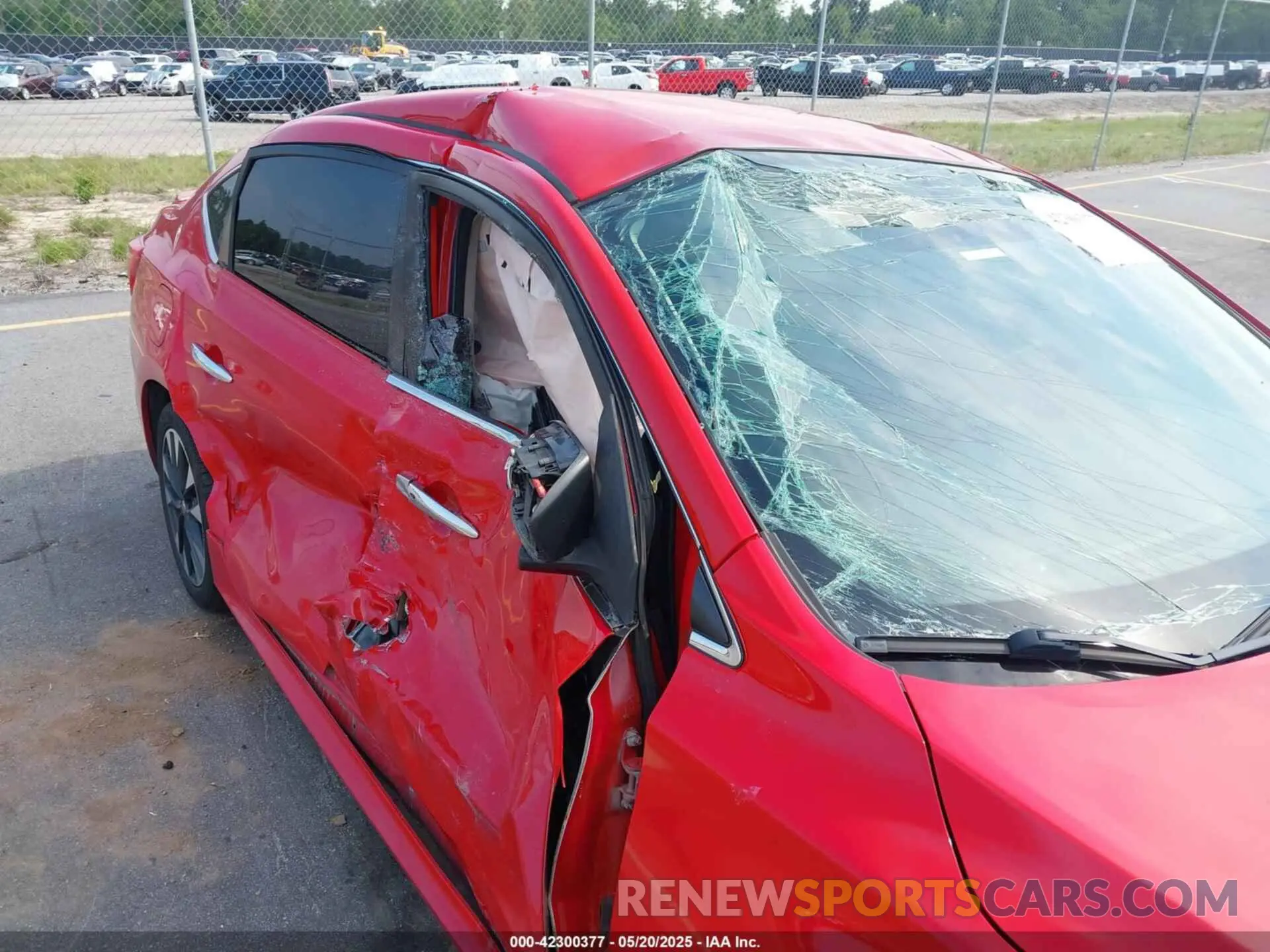 18 Photograph of a damaged car 3N1AB7AP7KY342995 NISSAN SENTRA 2019