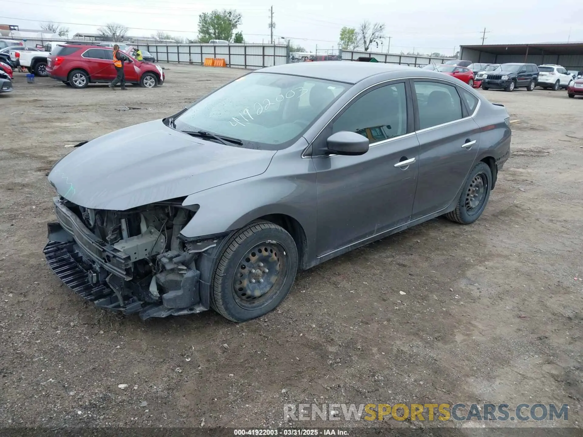 2 Фотография поврежденного автомобиля 3N1AB7AP7KY343158 NISSAN SENTRA 2019
