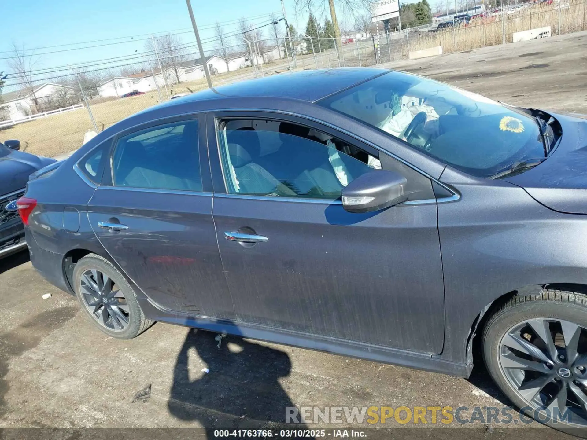 13 Photograph of a damaged car 3N1AB7AP7KY347534 NISSAN SENTRA 2019