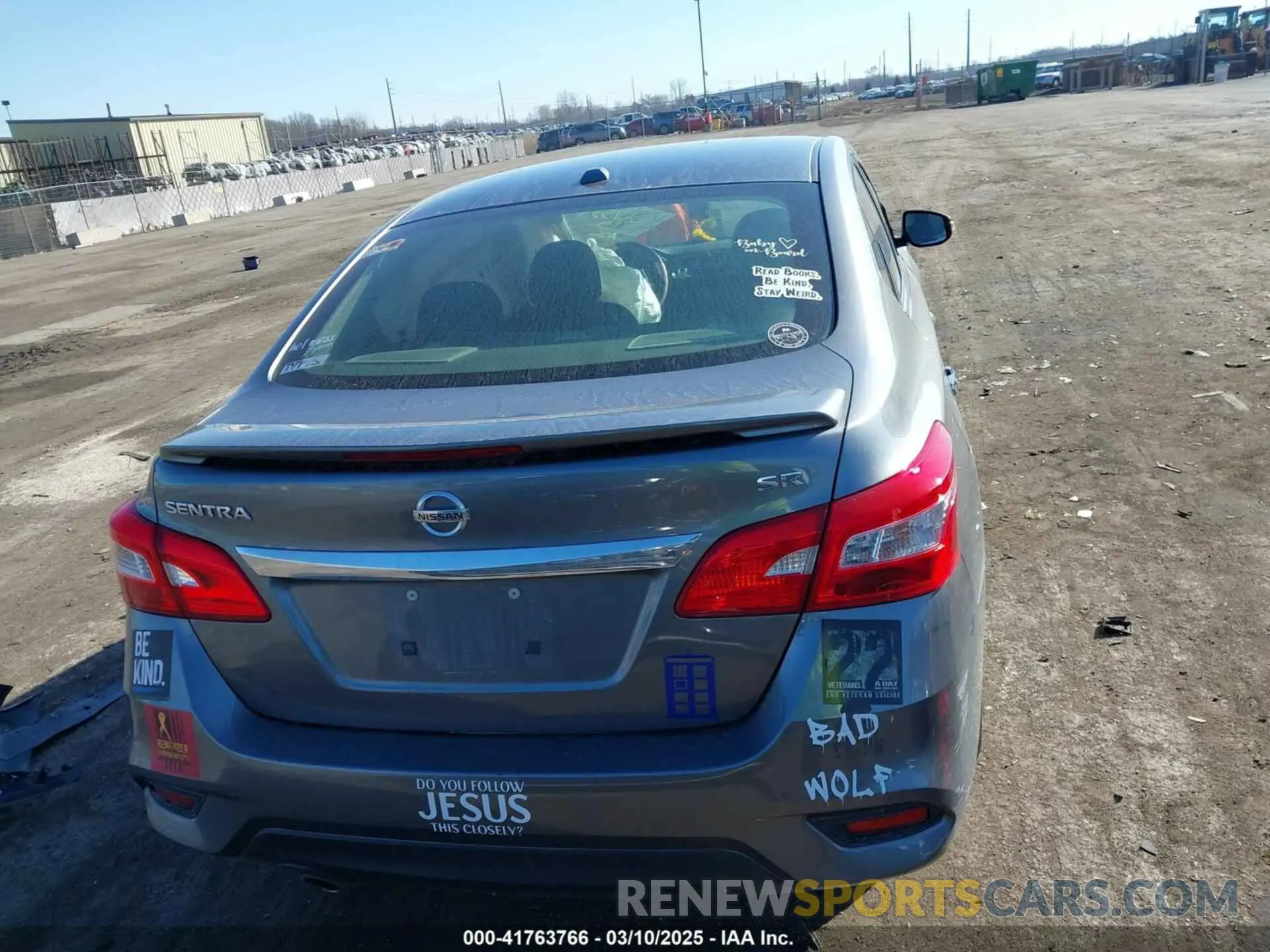 16 Photograph of a damaged car 3N1AB7AP7KY347534 NISSAN SENTRA 2019