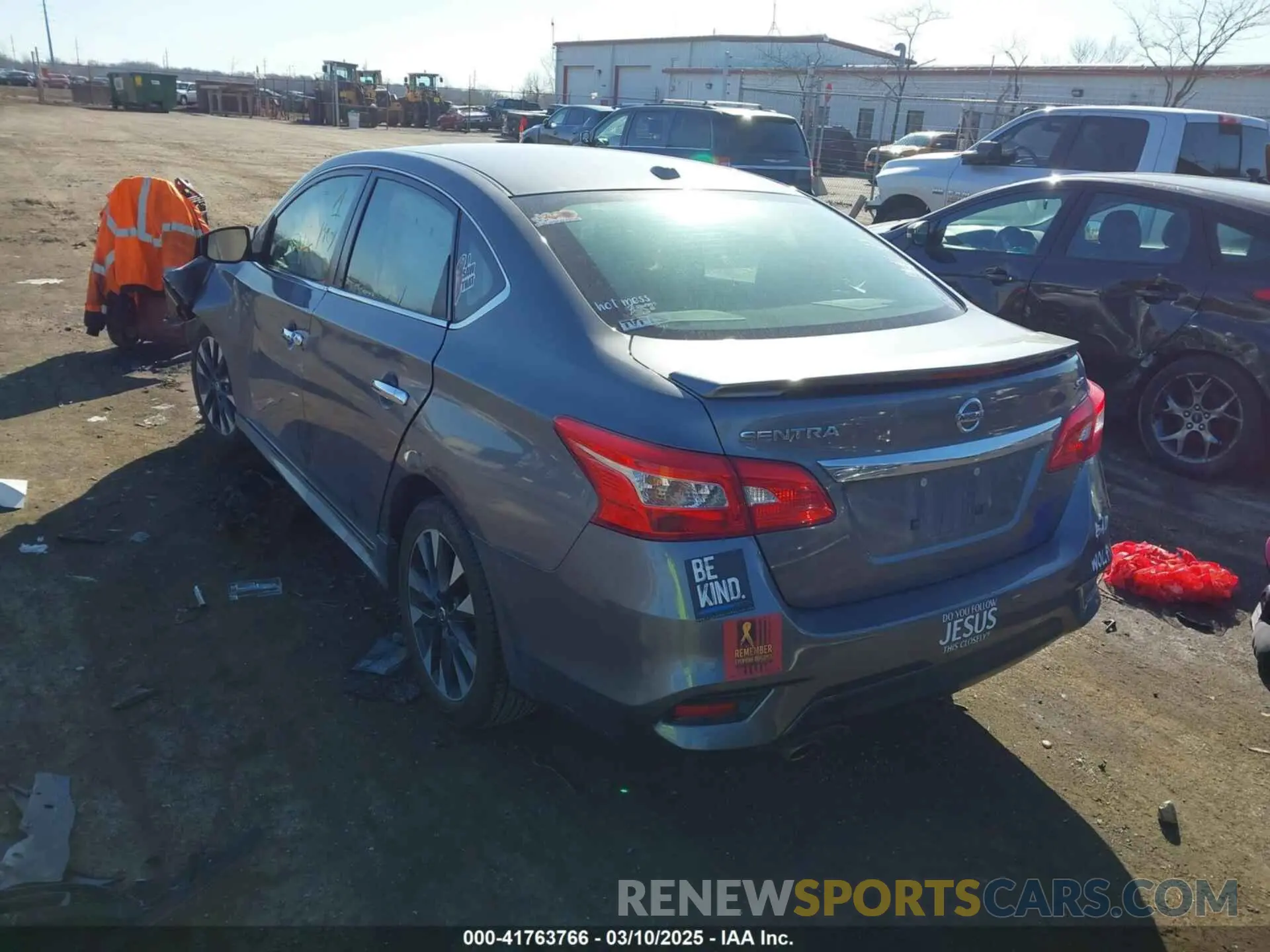 3 Photograph of a damaged car 3N1AB7AP7KY347534 NISSAN SENTRA 2019