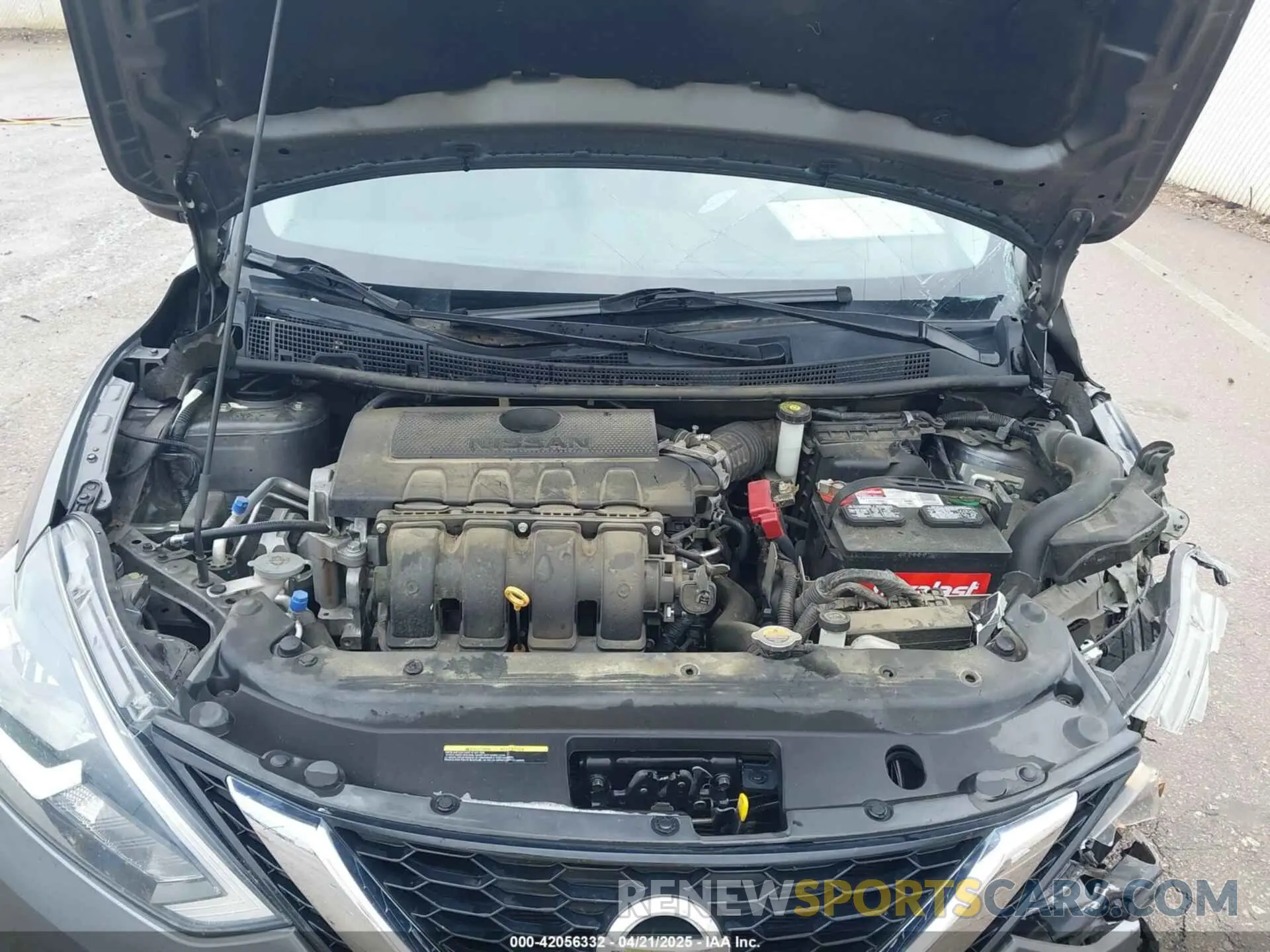 10 Фотография поврежденного автомобиля 3N1AB7AP7KY364754 NISSAN SENTRA 2019