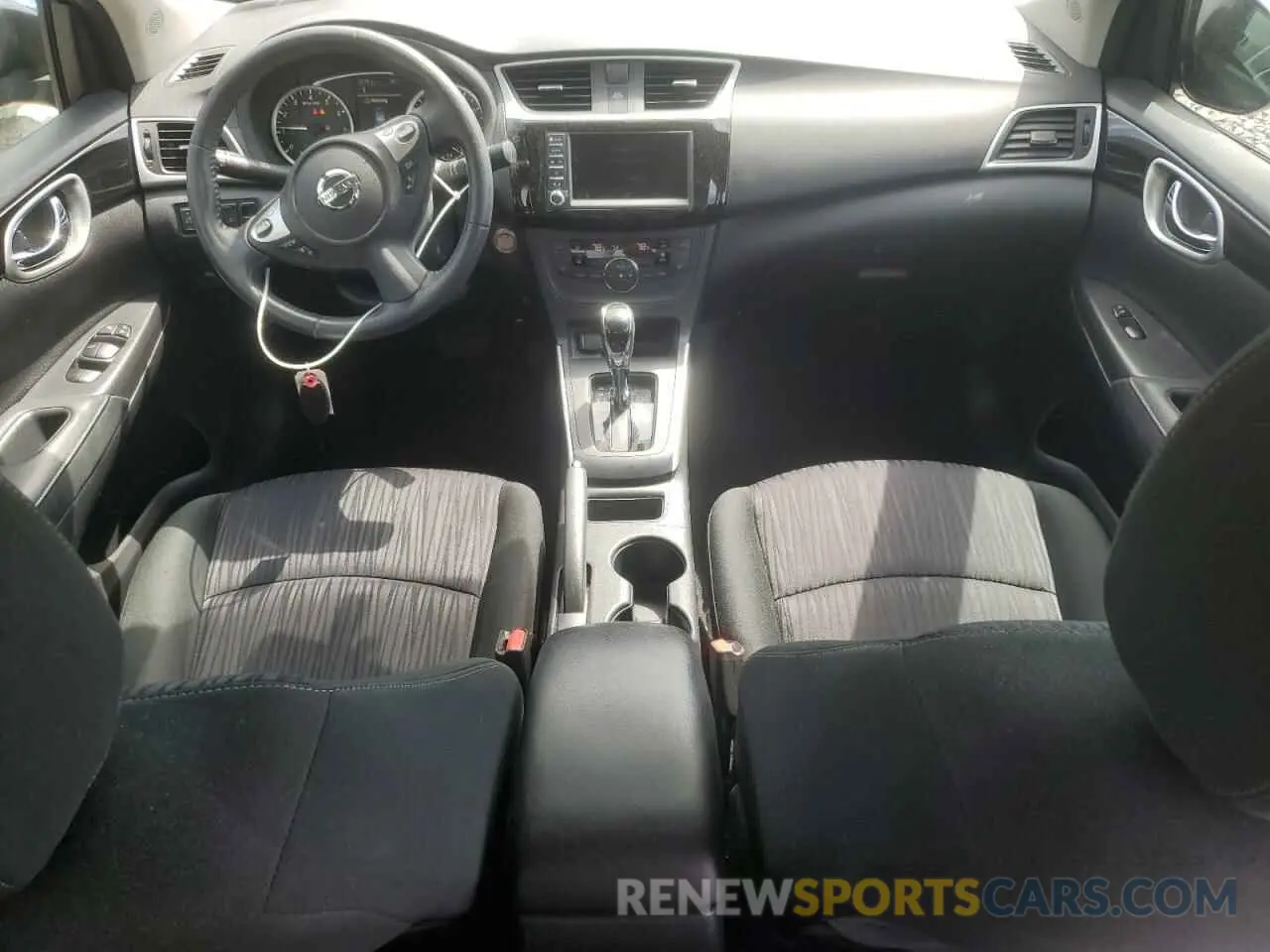 8 Photograph of a damaged car 3N1AB7AP7KY365886 NISSAN SENTRA 2019