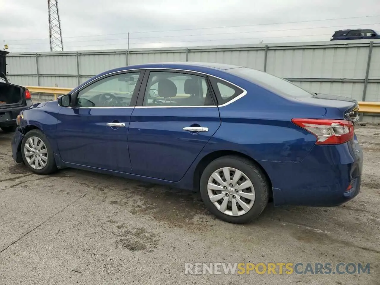 2 Photograph of a damaged car 3N1AB7AP7KY367654 NISSAN SENTRA 2019