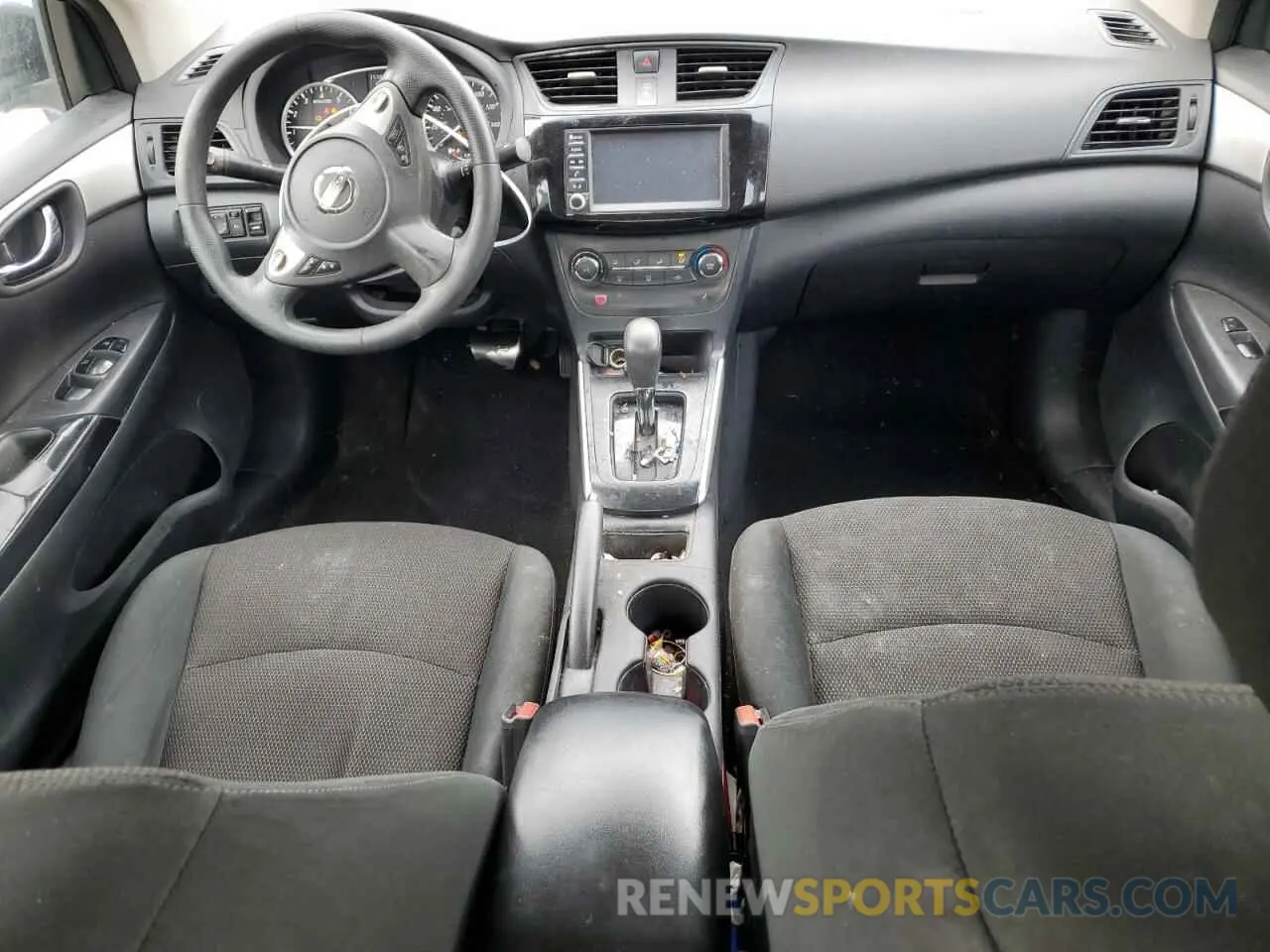 8 Photograph of a damaged car 3N1AB7AP7KY367654 NISSAN SENTRA 2019