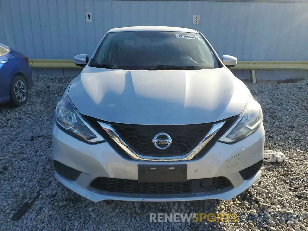 5 Фотография поврежденного автомобиля 3N1AB7AP7KY372532 NISSAN SENTRA 2019