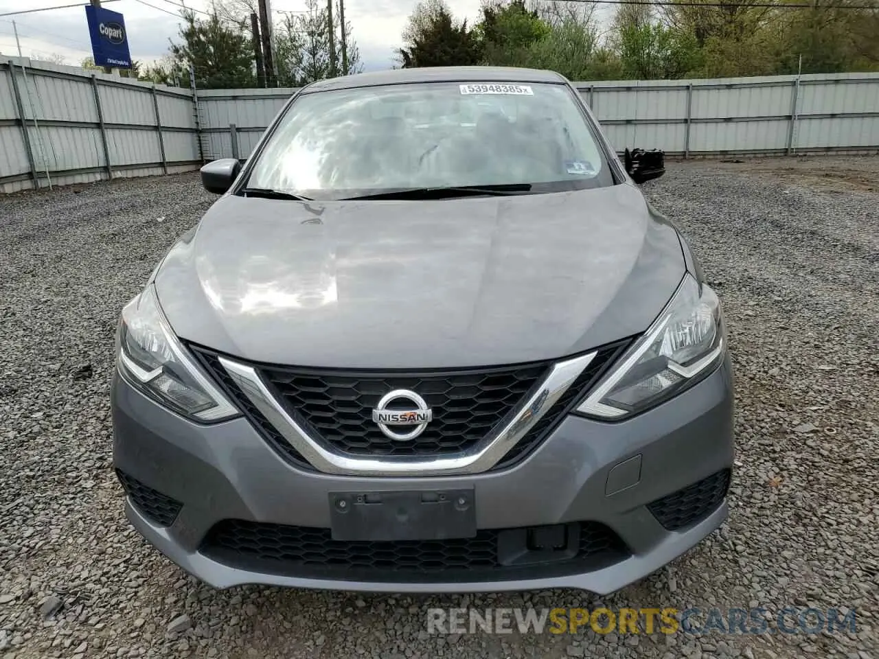 5 Фотография поврежденного автомобиля 3N1AB7AP7KY374006 NISSAN SENTRA 2019