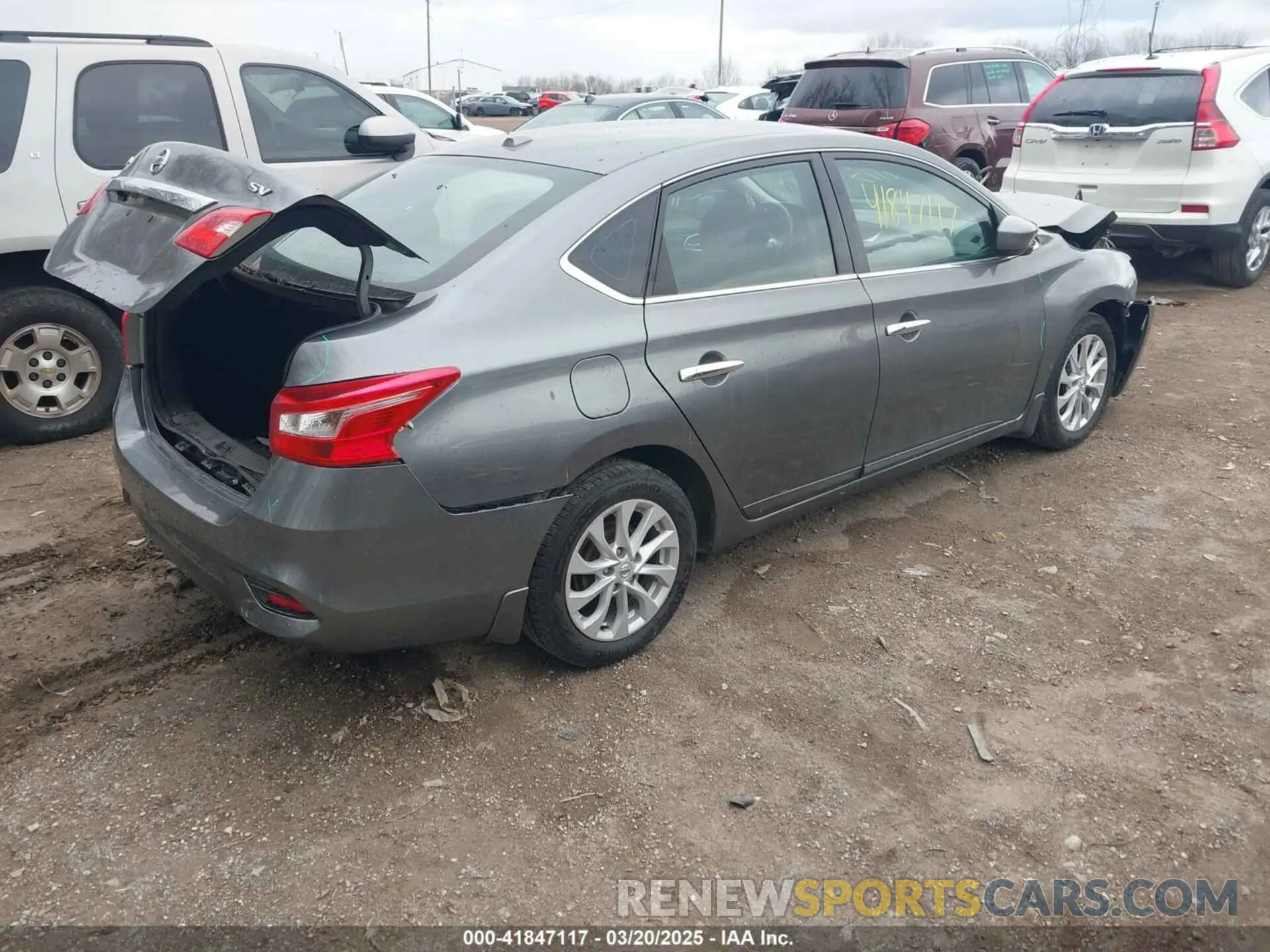 4 Photograph of a damaged car 3N1AB7AP7KY388522 NISSAN SENTRA 2019