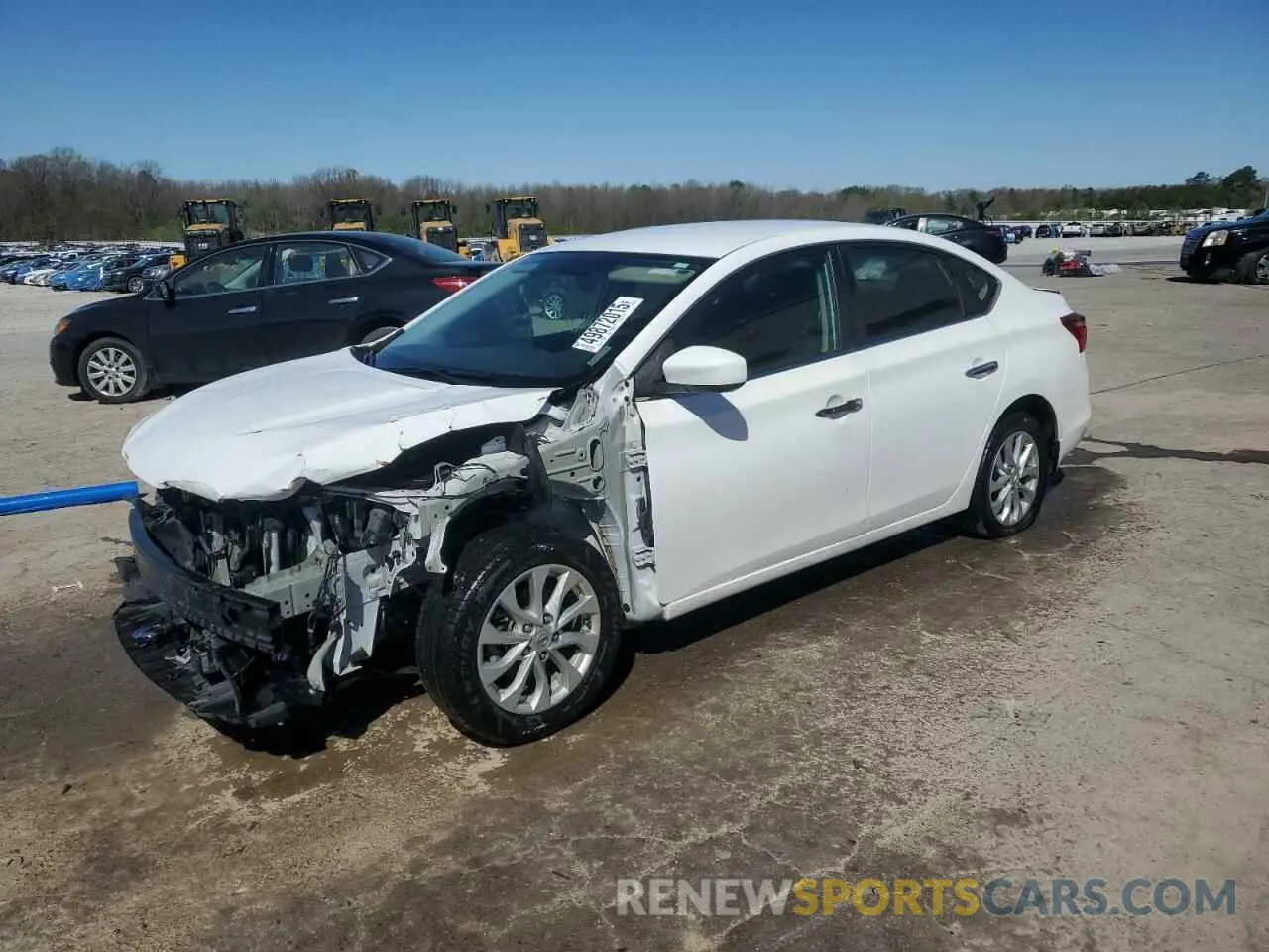 1 Photograph of a damaged car 3N1AB7AP7KY390710 NISSAN SENTRA 2019
