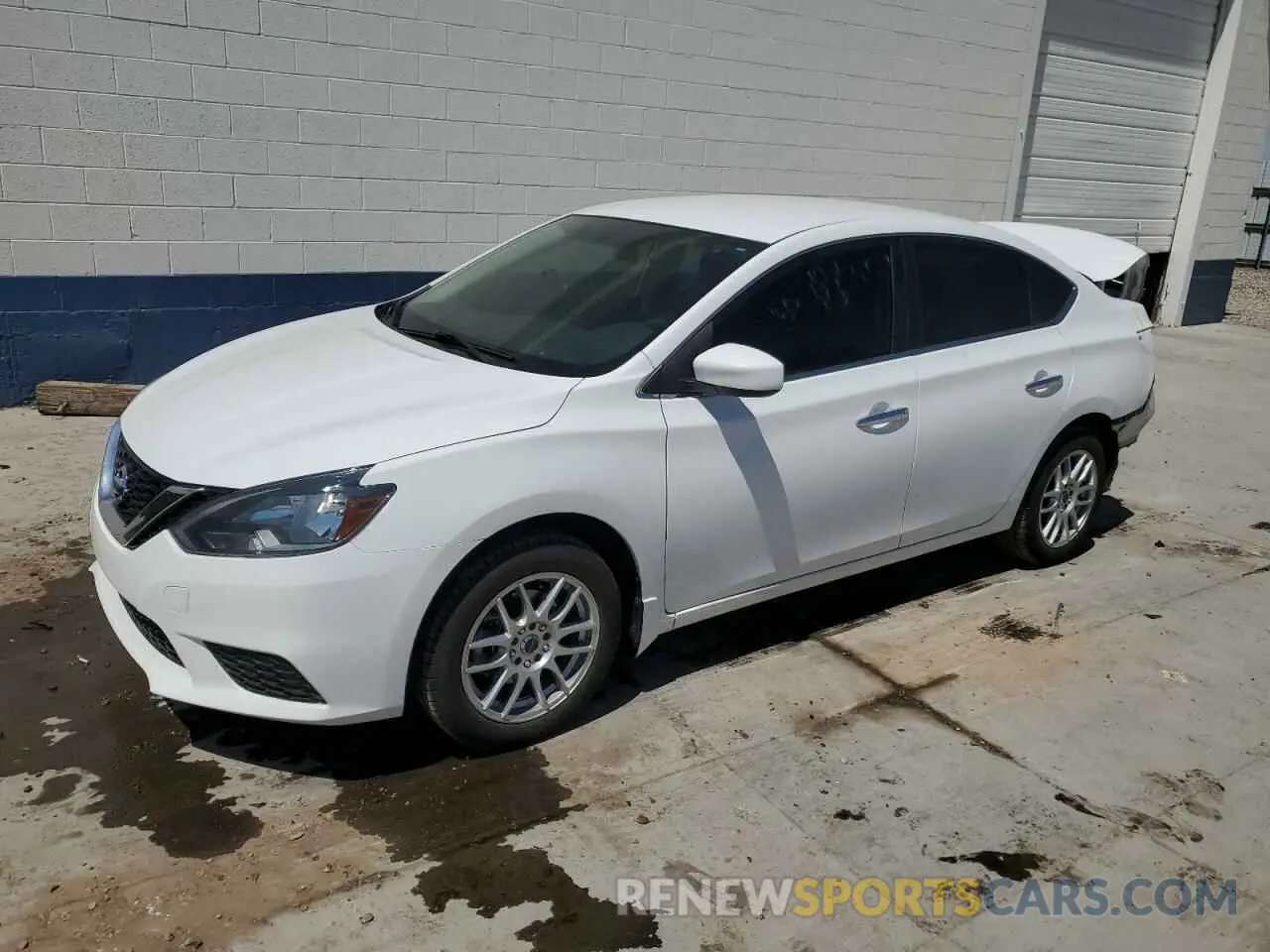 1 Photograph of a damaged car 3N1AB7AP7KY390903 NISSAN SENTRA 2019