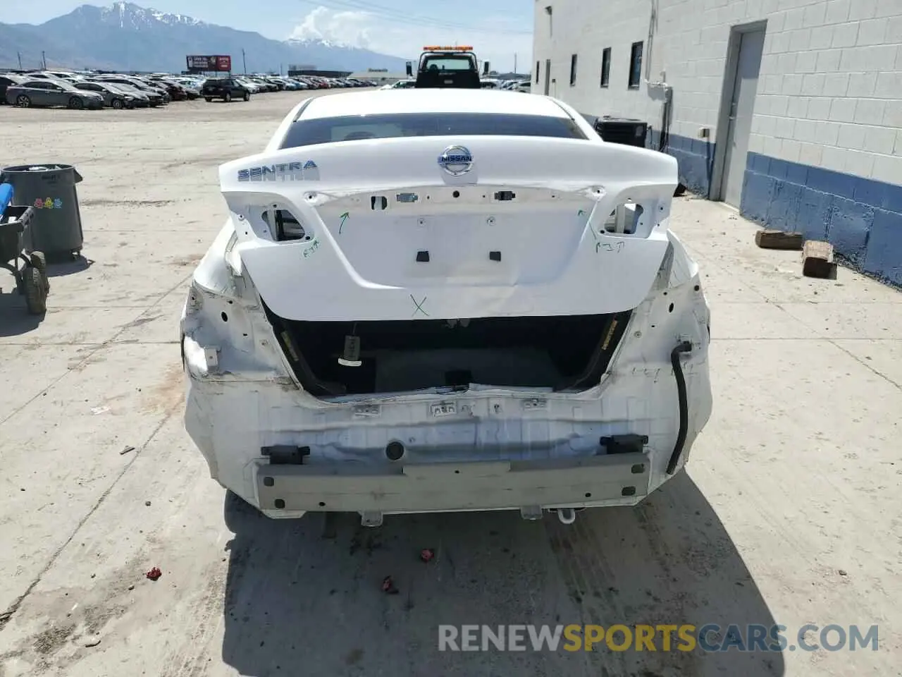 6 Photograph of a damaged car 3N1AB7AP7KY390903 NISSAN SENTRA 2019