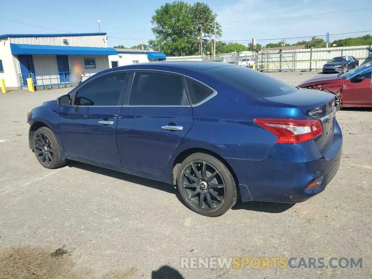 2 Photograph of a damaged car 3N1AB7AP7KY397463 NISSAN SENTRA 2019