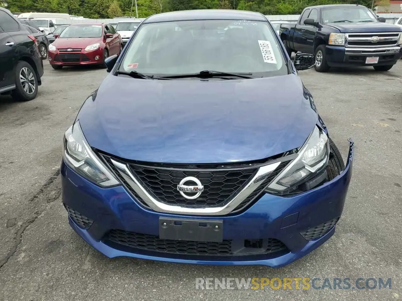 5 Photograph of a damaged car 3N1AB7AP7KY406923 NISSAN SENTRA 2019