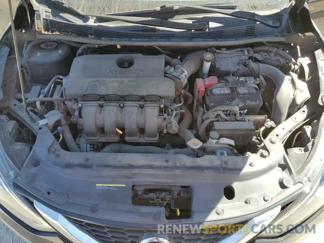 13 Фотография поврежденного автомобиля 3N1AB7AP7KY416142 NISSAN SENTRA 2019