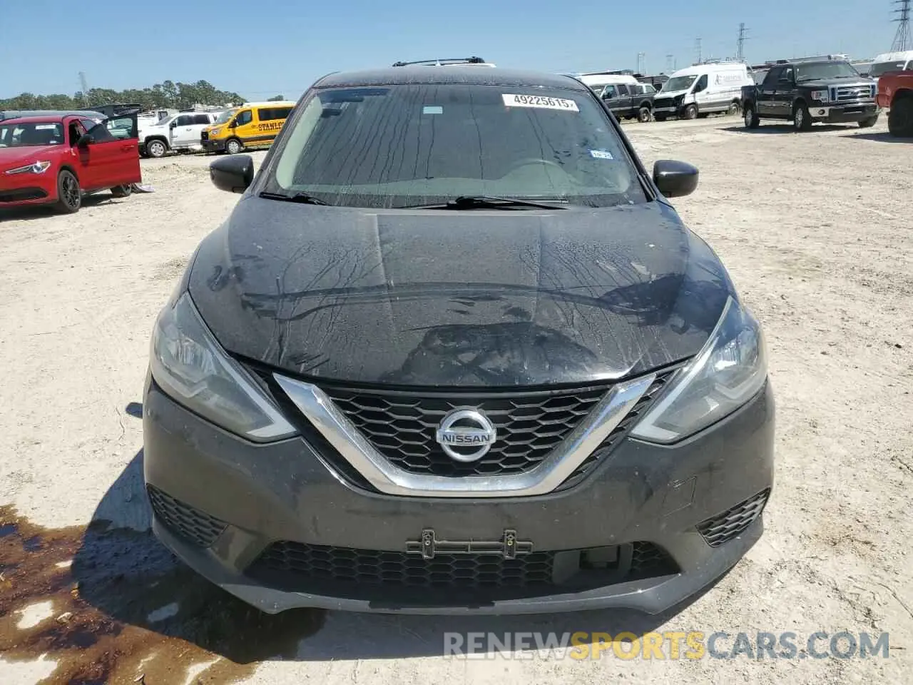 5 Фотография поврежденного автомобиля 3N1AB7AP7KY416142 NISSAN SENTRA 2019