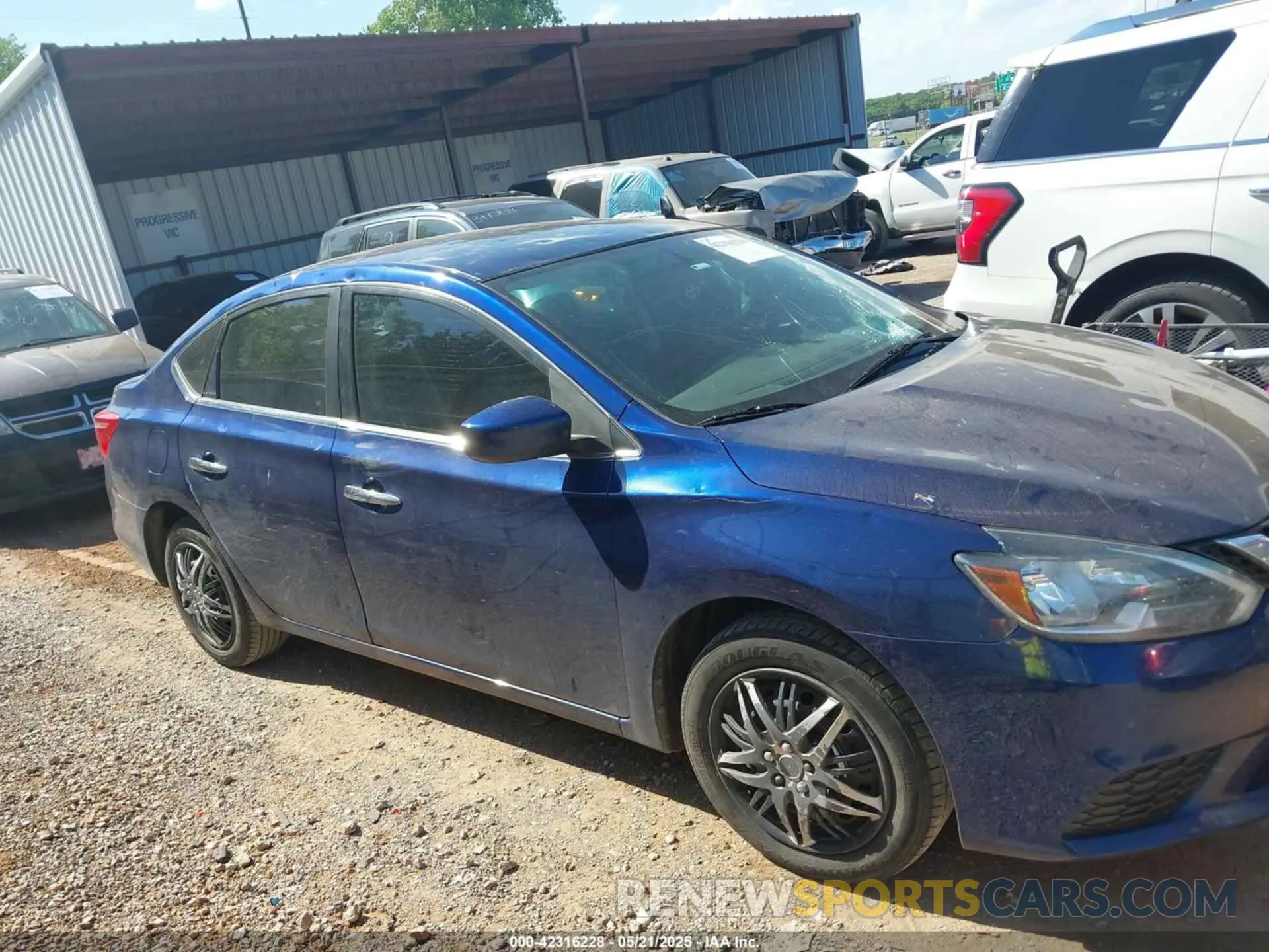 13 Фотография поврежденного автомобиля 3N1AB7AP7KY428596 NISSAN SENTRA 2019