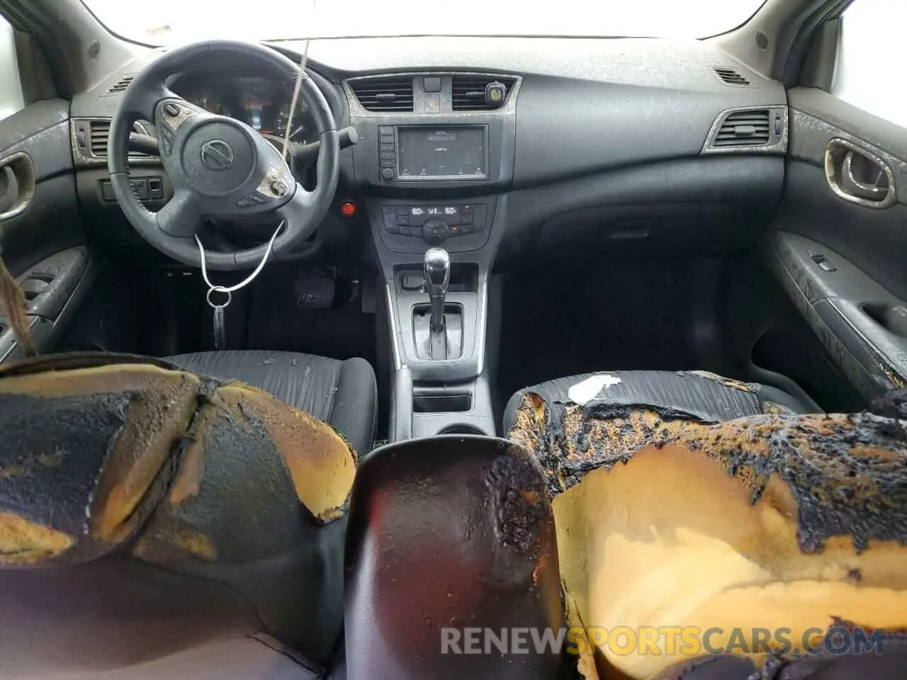8 Photograph of a damaged car 3N1AB7AP7KY430364 NISSAN SENTRA 2019