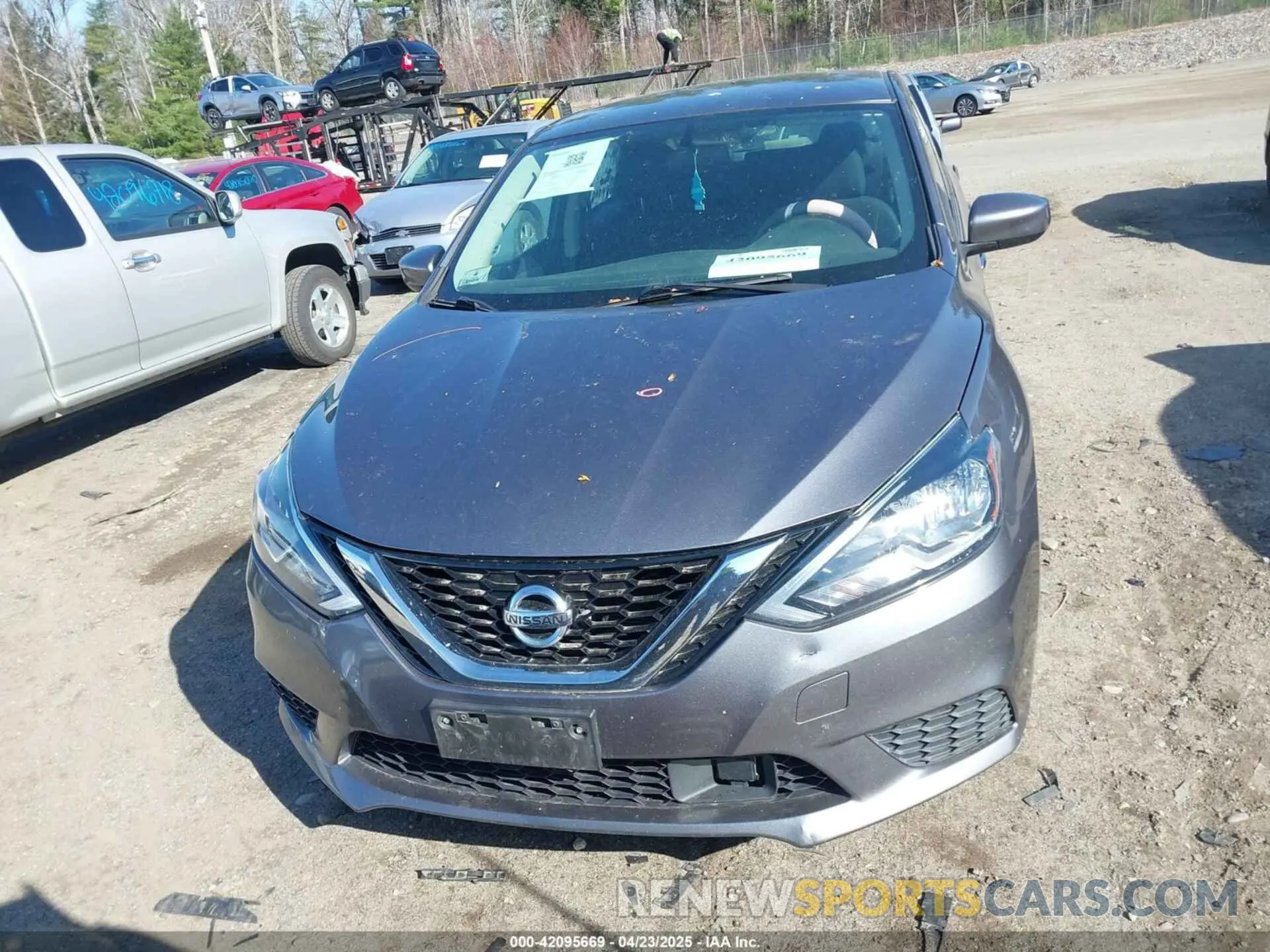 12 Photograph of a damaged car 3N1AB7AP7KY434981 NISSAN SENTRA 2019