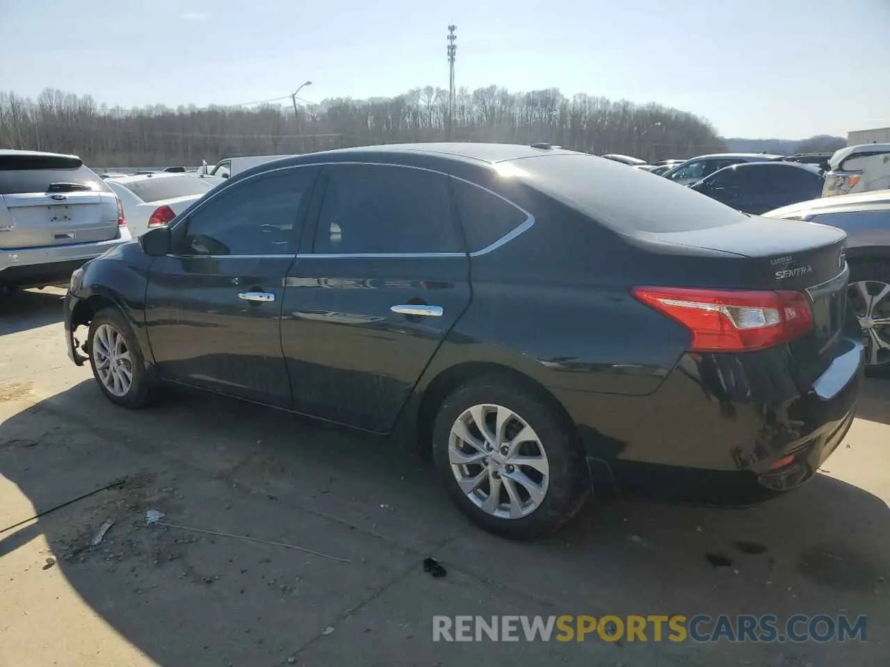 2 Photograph of a damaged car 3N1AB7AP7KY446080 NISSAN SENTRA 2019