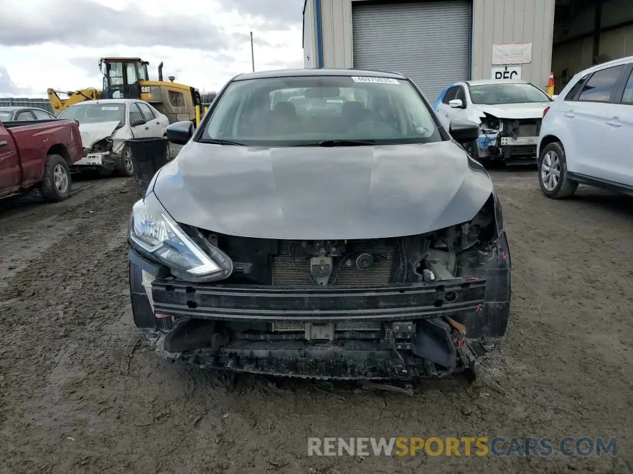 5 Photograph of a damaged car 3N1AB7AP7KY446600 NISSAN SENTRA 2019