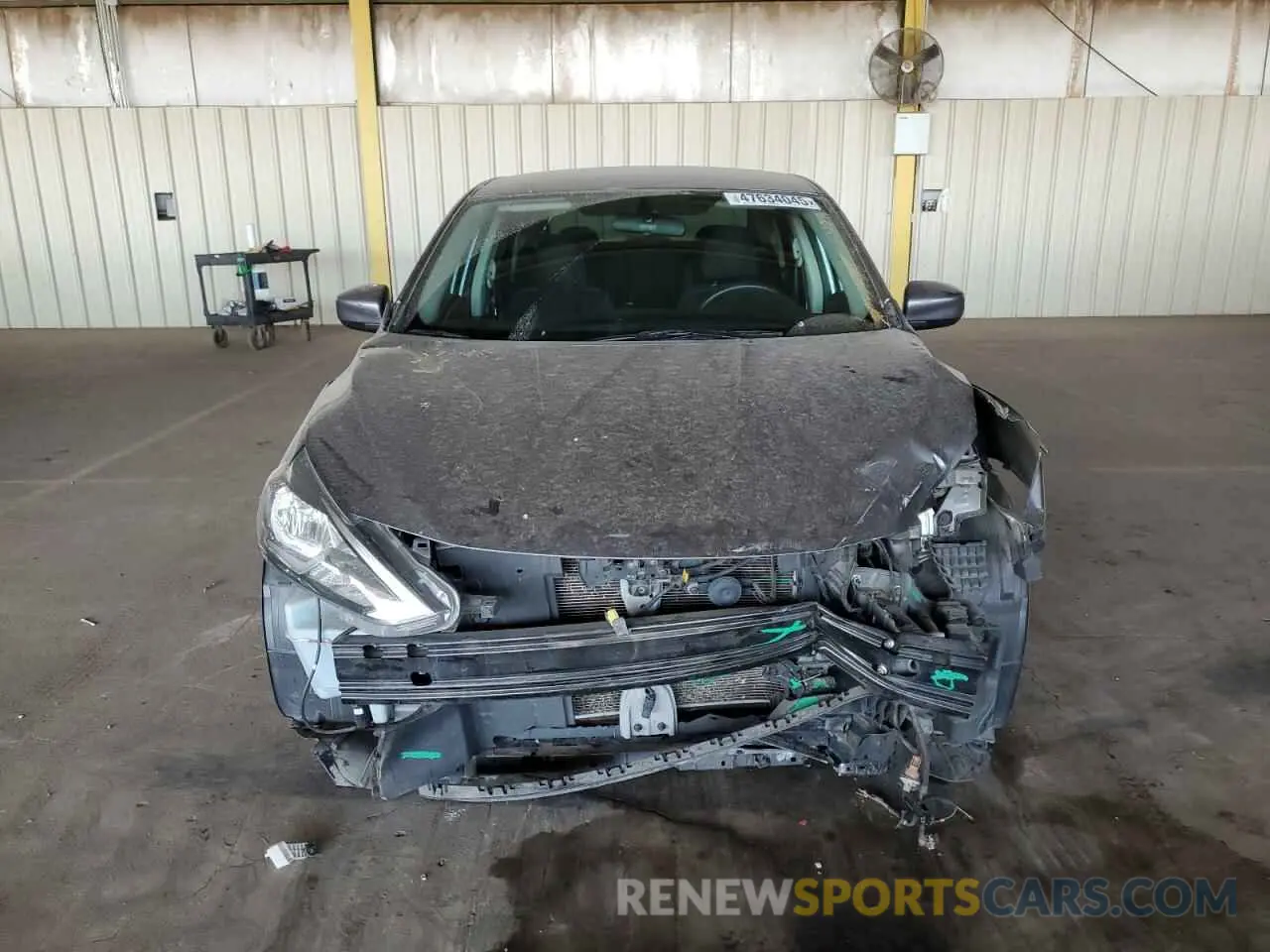 5 Фотография поврежденного автомобиля 3N1AB7AP7KY452784 NISSAN SENTRA 2019