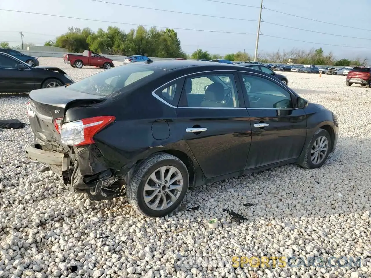 3 Photograph of a damaged car 3N1AB7AP8KL604679 NISSAN SENTRA 2019