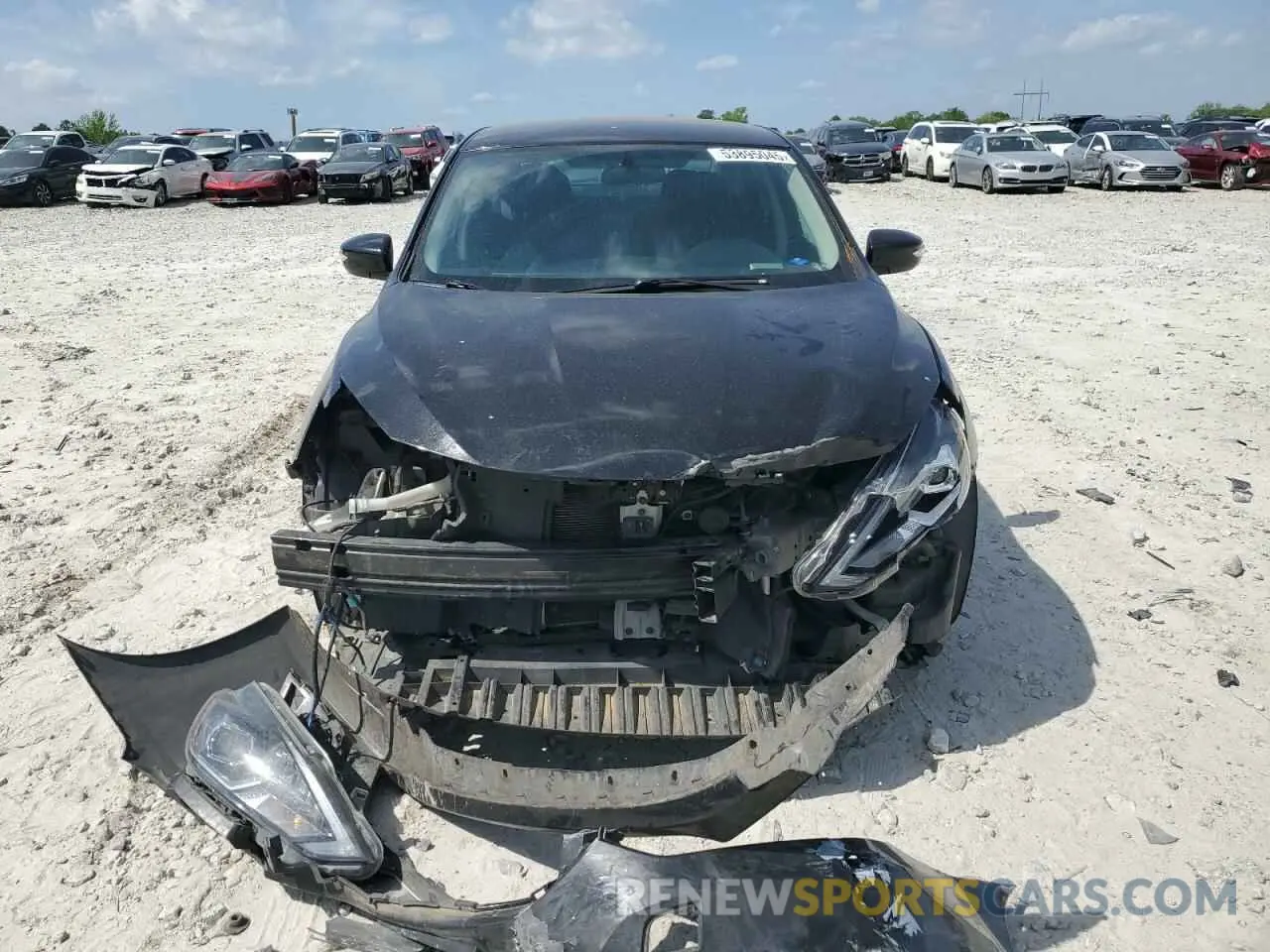 5 Photograph of a damaged car 3N1AB7AP8KY217326 NISSAN SENTRA 2019