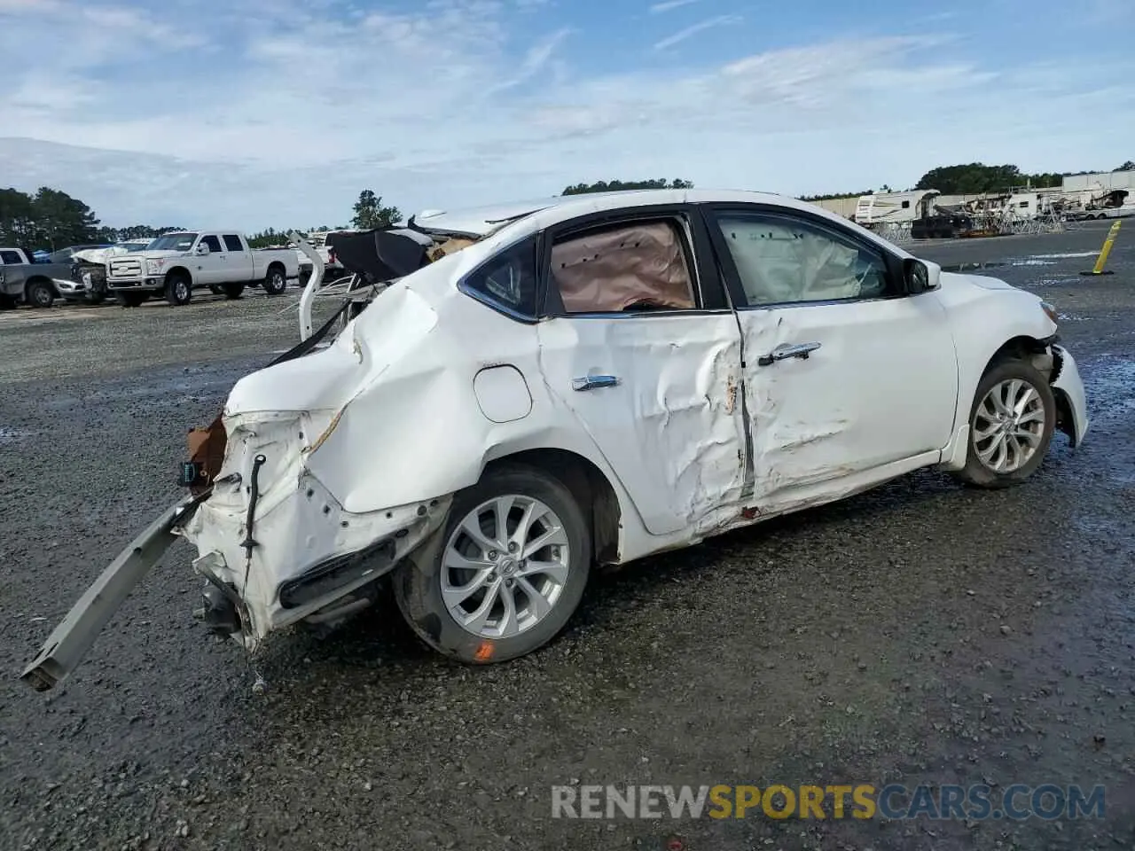 3 Photograph of a damaged car 3N1AB7AP8KY219710 NISSAN SENTRA 2019