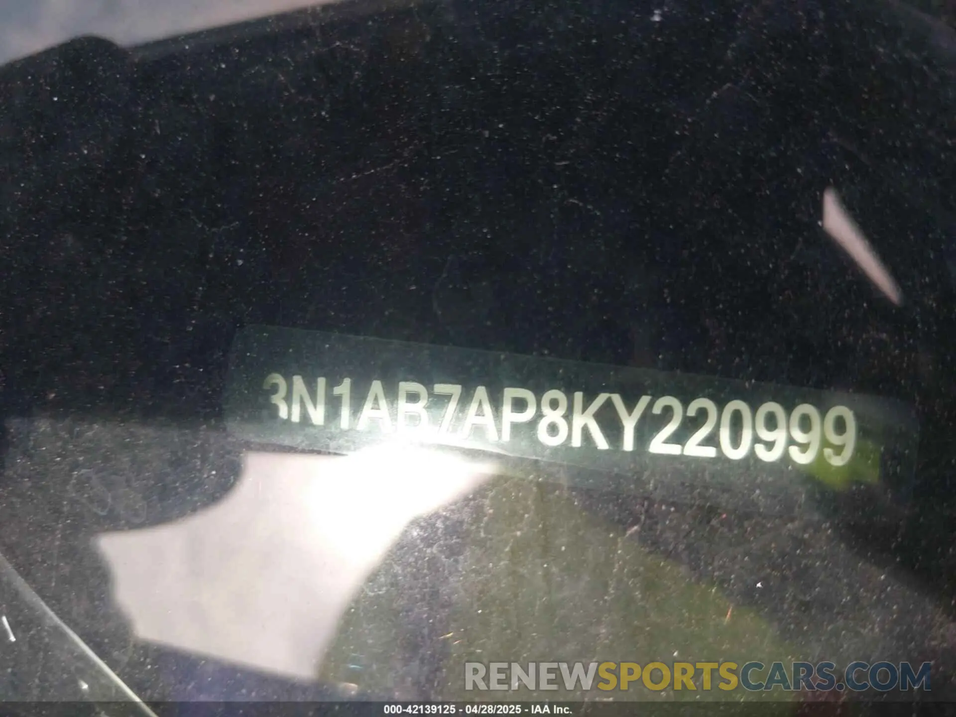 9 Photograph of a damaged car 3N1AB7AP8KY220999 NISSAN SENTRA 2019