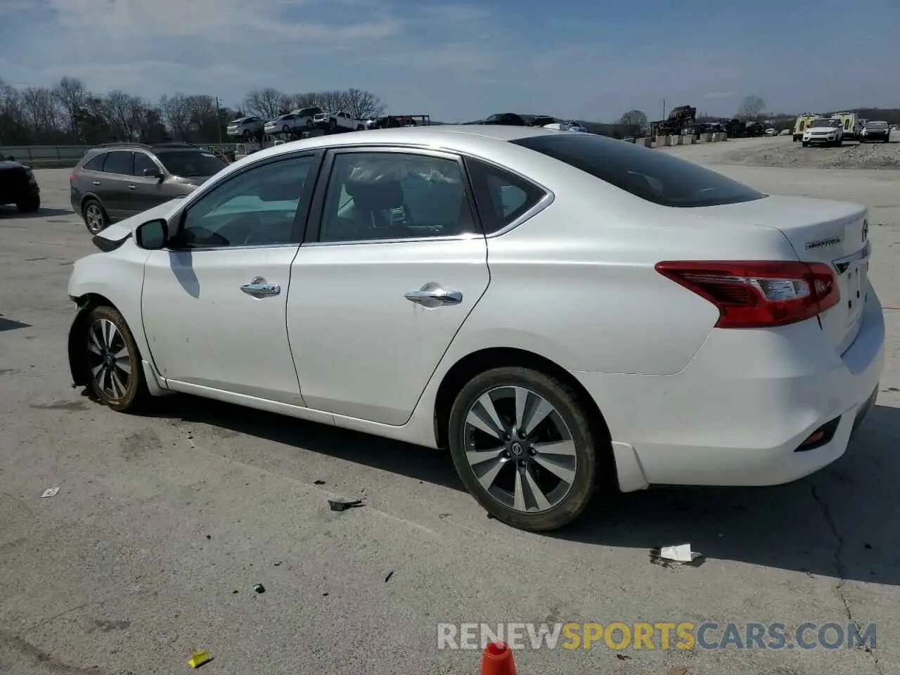2 Photograph of a damaged car 3N1AB7AP8KY221814 NISSAN SENTRA 2019
