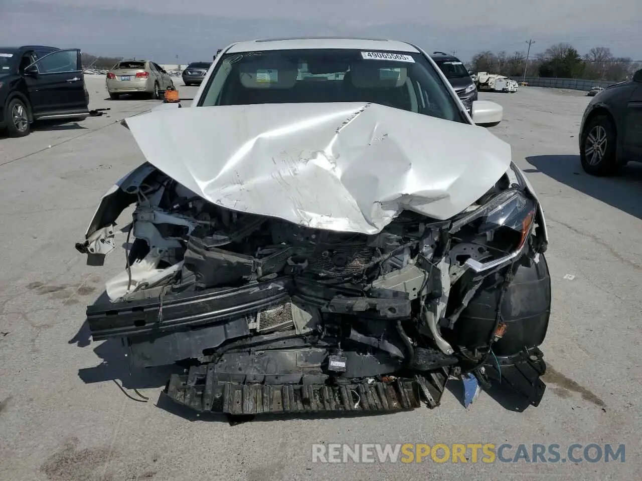 5 Photograph of a damaged car 3N1AB7AP8KY221814 NISSAN SENTRA 2019