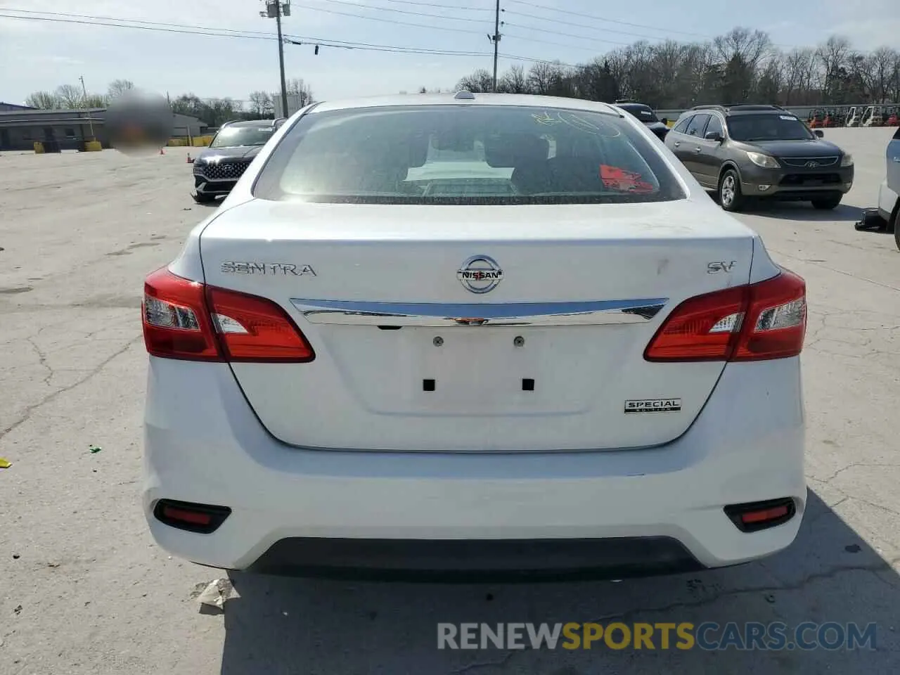 6 Photograph of a damaged car 3N1AB7AP8KY221814 NISSAN SENTRA 2019