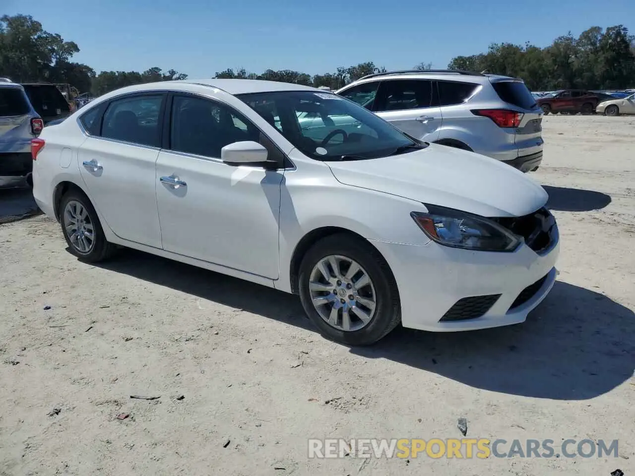 4 Photograph of a damaged car 3N1AB7AP8KY225667 NISSAN SENTRA 2019