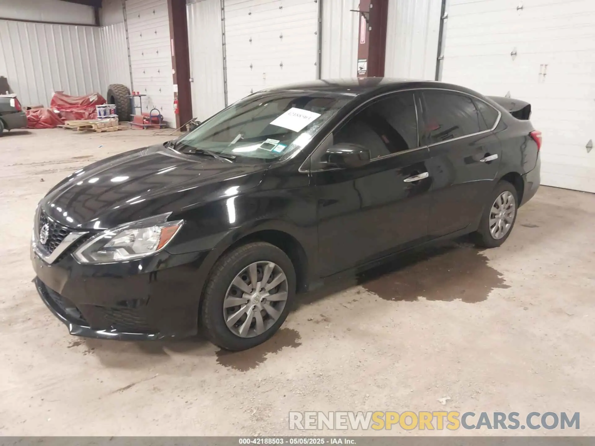 2 Photograph of a damaged car 3N1AB7AP8KY227726 NISSAN SENTRA 2019