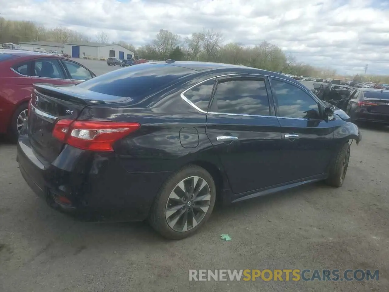 3 Photograph of a damaged car 3N1AB7AP8KY255591 NISSAN SENTRA 2019