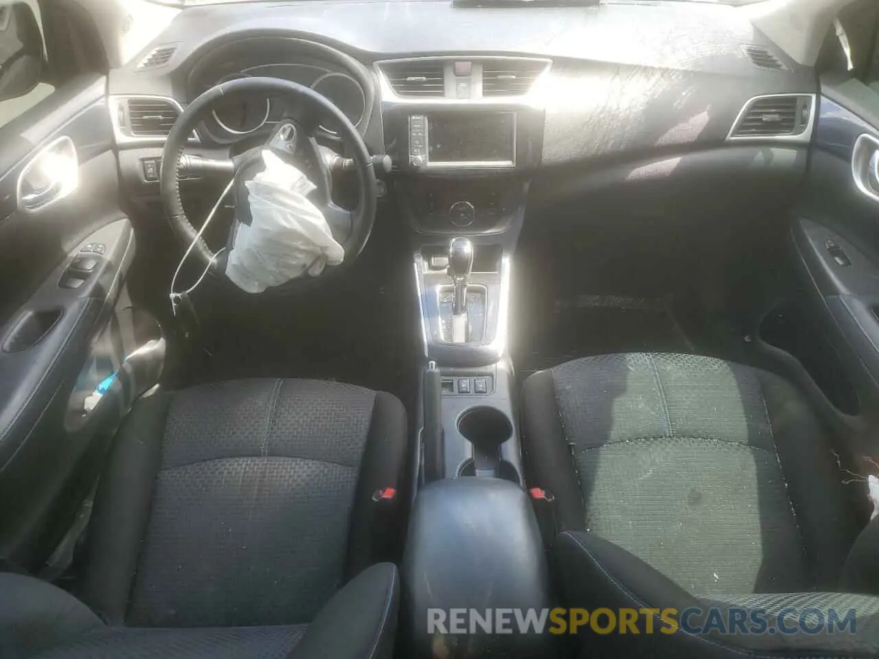 8 Photograph of a damaged car 3N1AB7AP8KY255591 NISSAN SENTRA 2019