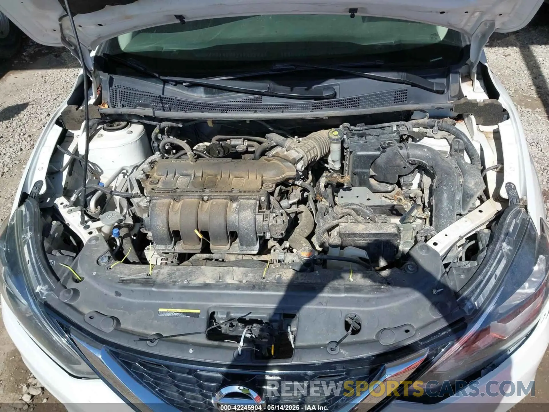 10 Фотография поврежденного автомобиля 3N1AB7AP8KY255848 NISSAN SENTRA 2019