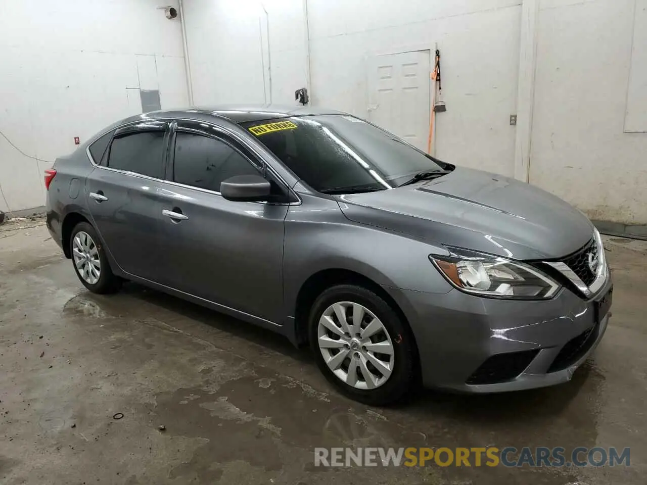 4 Photograph of a damaged car 3N1AB7AP8KY273816 NISSAN SENTRA 2019