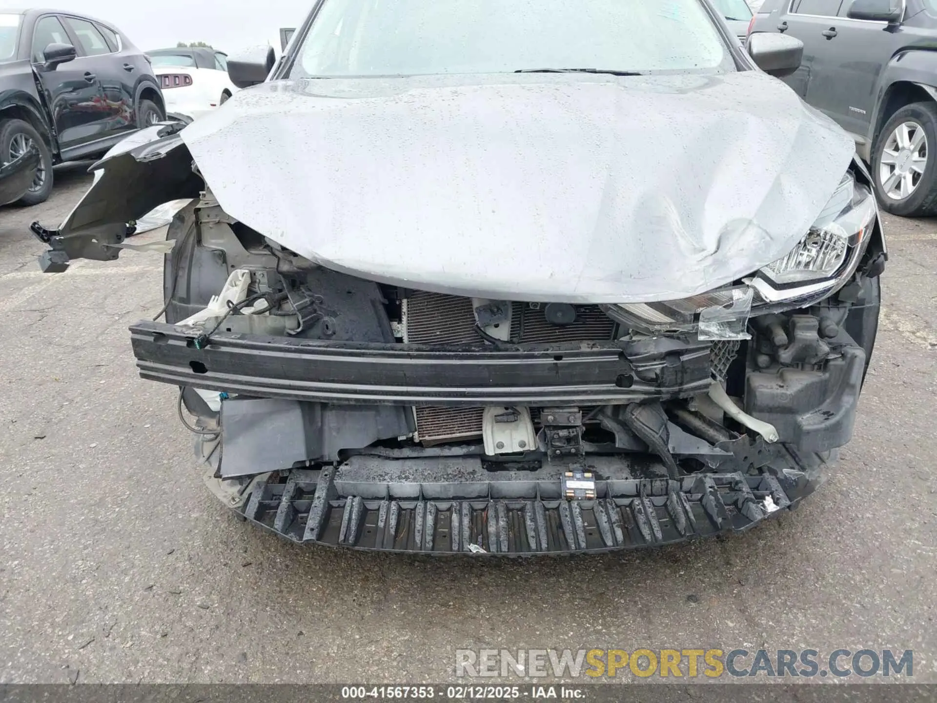 6 Photograph of a damaged car 3N1AB7AP8KY279972 NISSAN SENTRA 2019