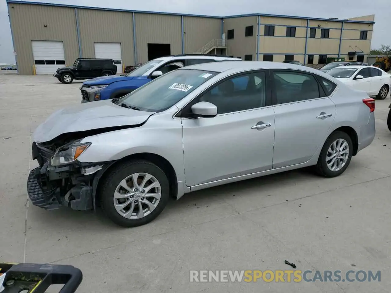 1 Фотография поврежденного автомобиля 3N1AB7AP8KY281270 NISSAN SENTRA 2019