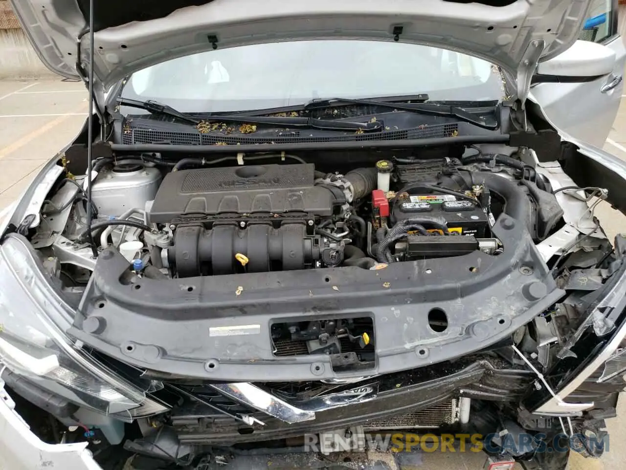 11 Photograph of a damaged car 3N1AB7AP8KY291572 NISSAN SENTRA 2019